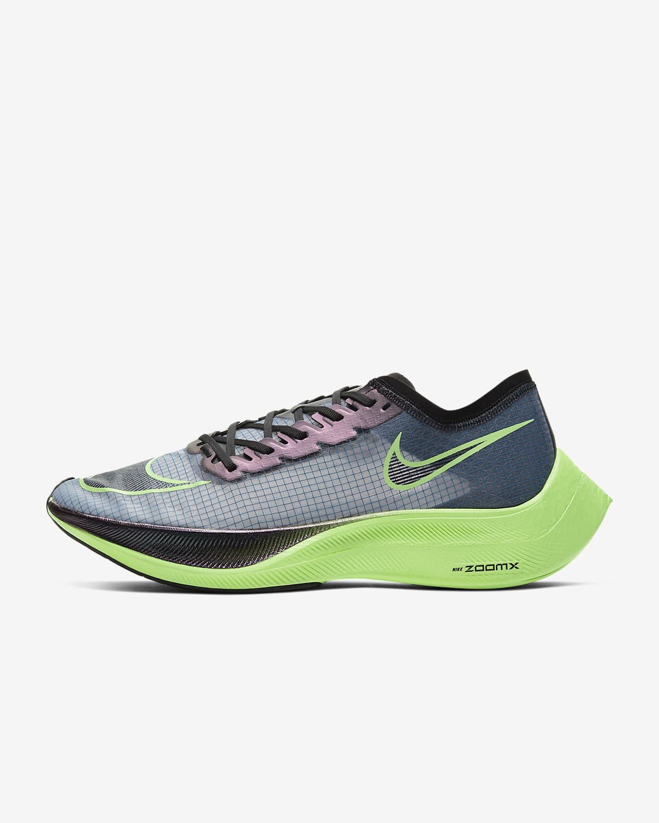 nike zoomx green running shoes