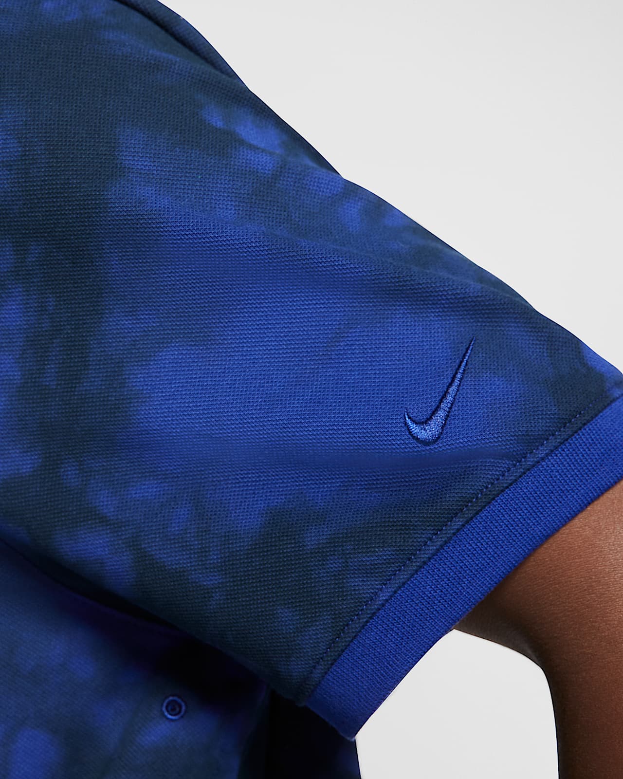 nike polo tie dye
