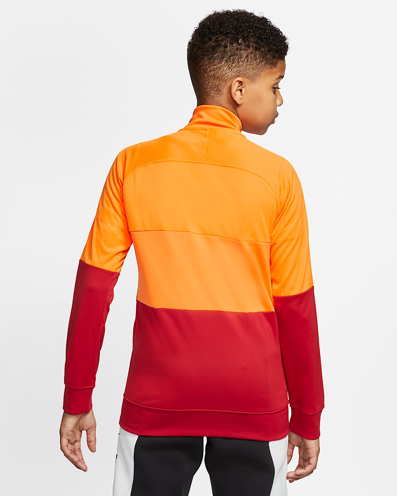 kids orange tracksuit