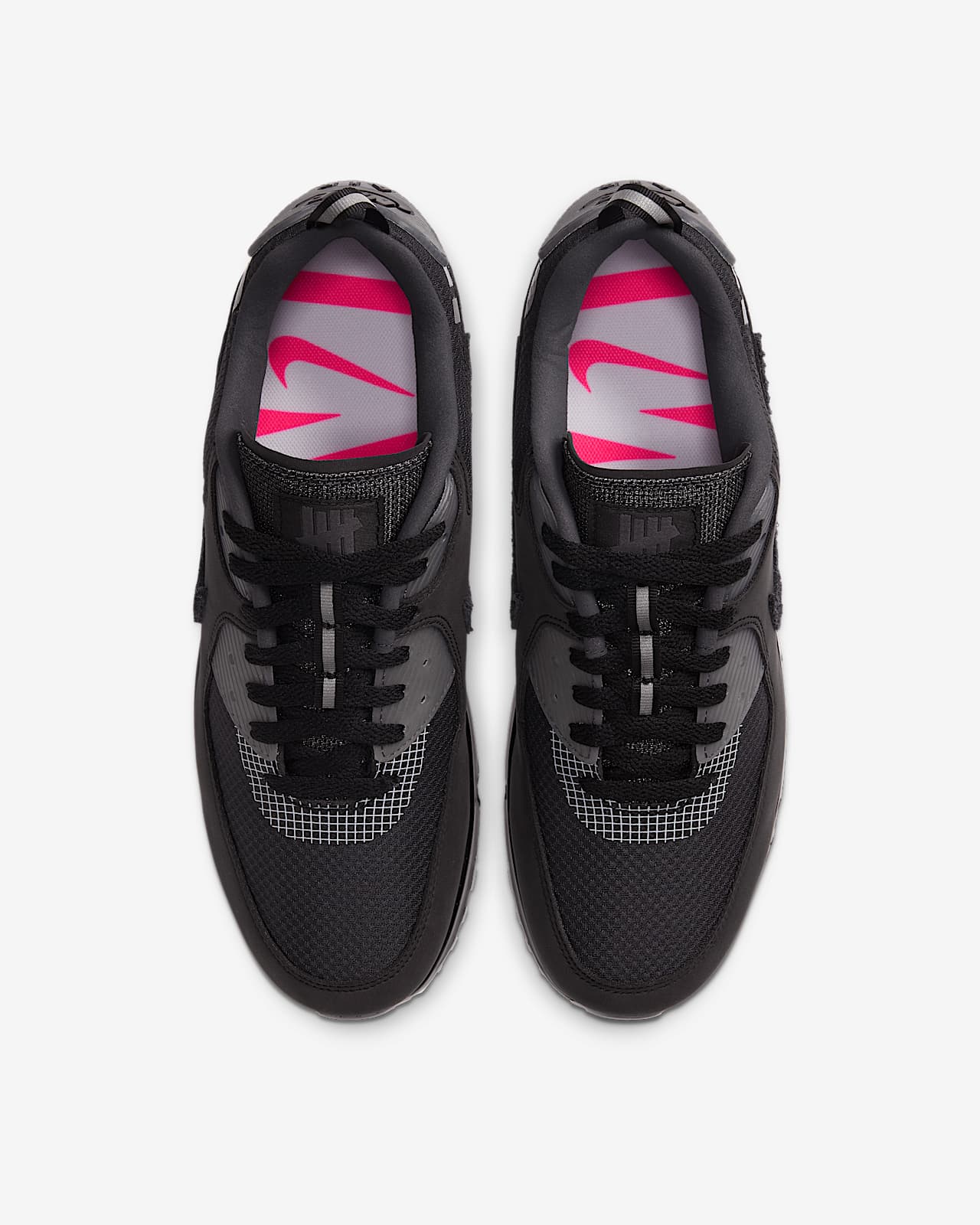 undefeated x air max 90 anthracite