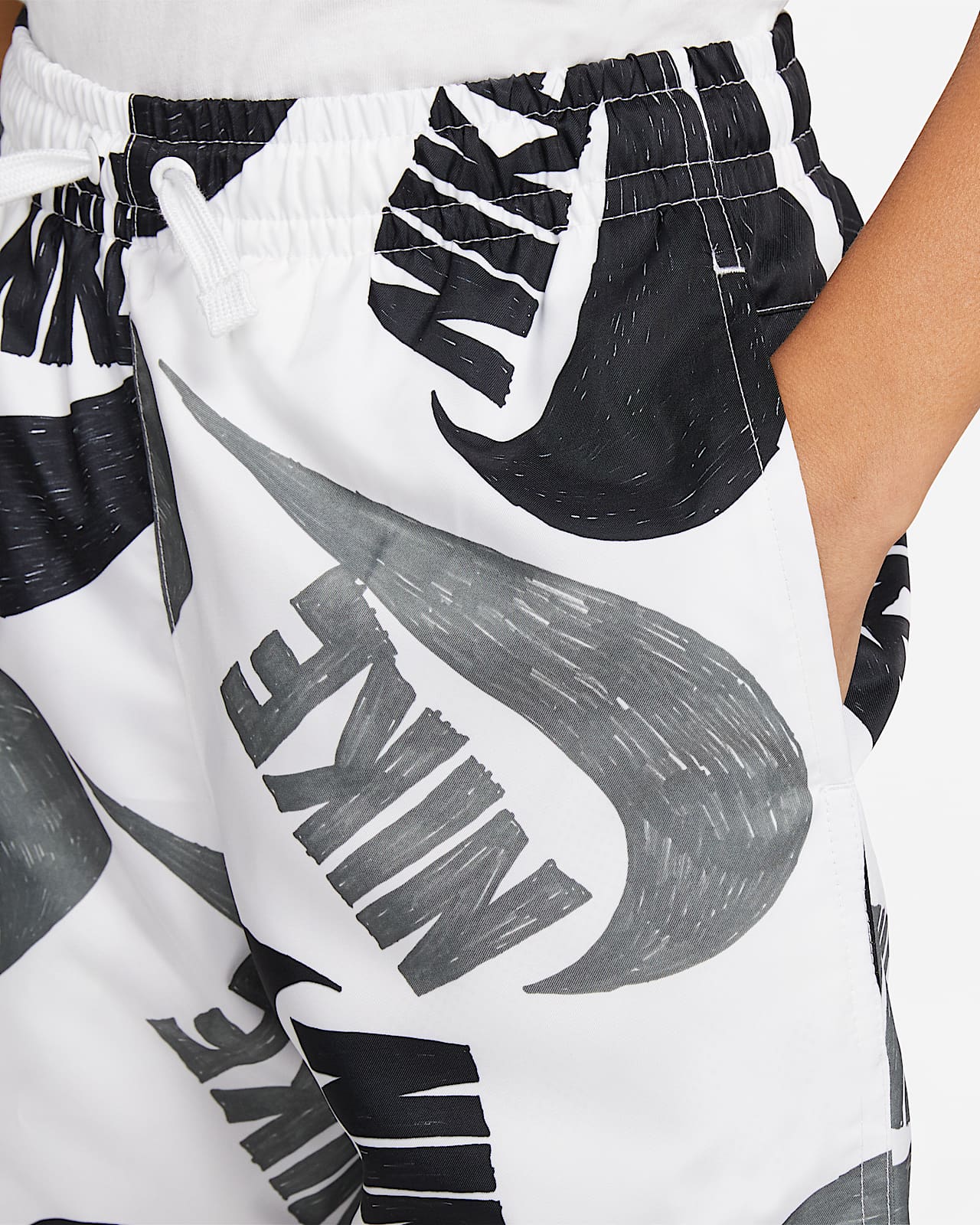 nike woven printed shorts