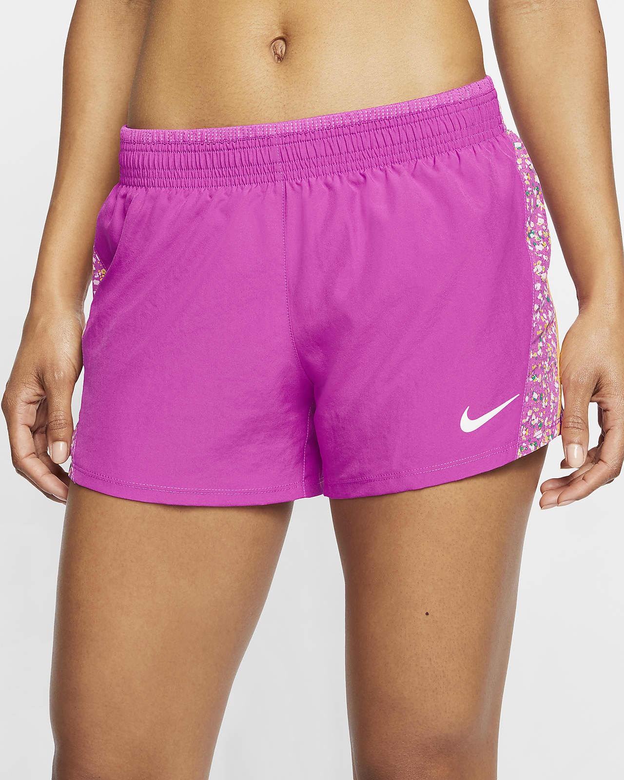 nike pink shorts womens