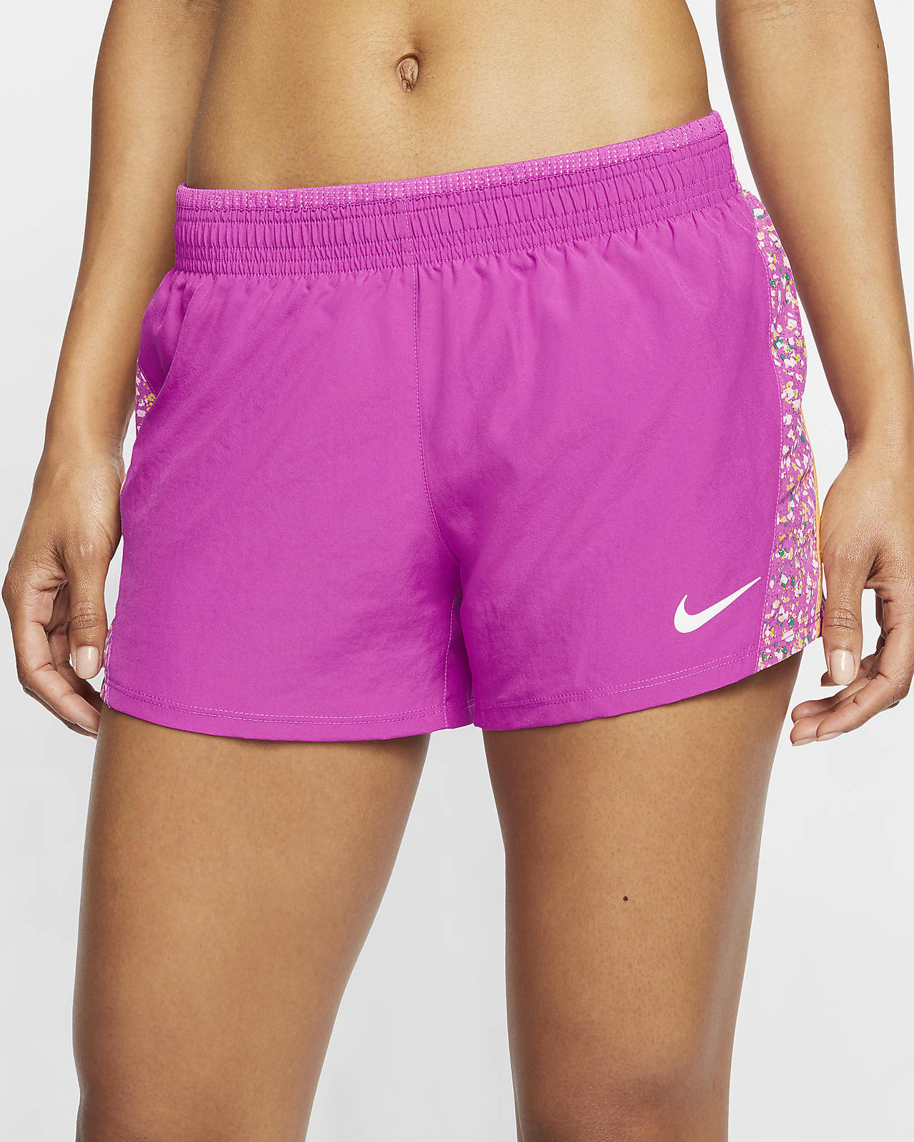 nike 10k running shorts pink