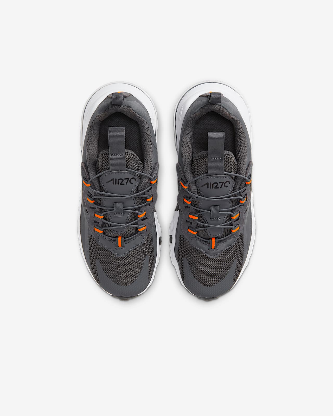 nike react element 270 bambino bianche