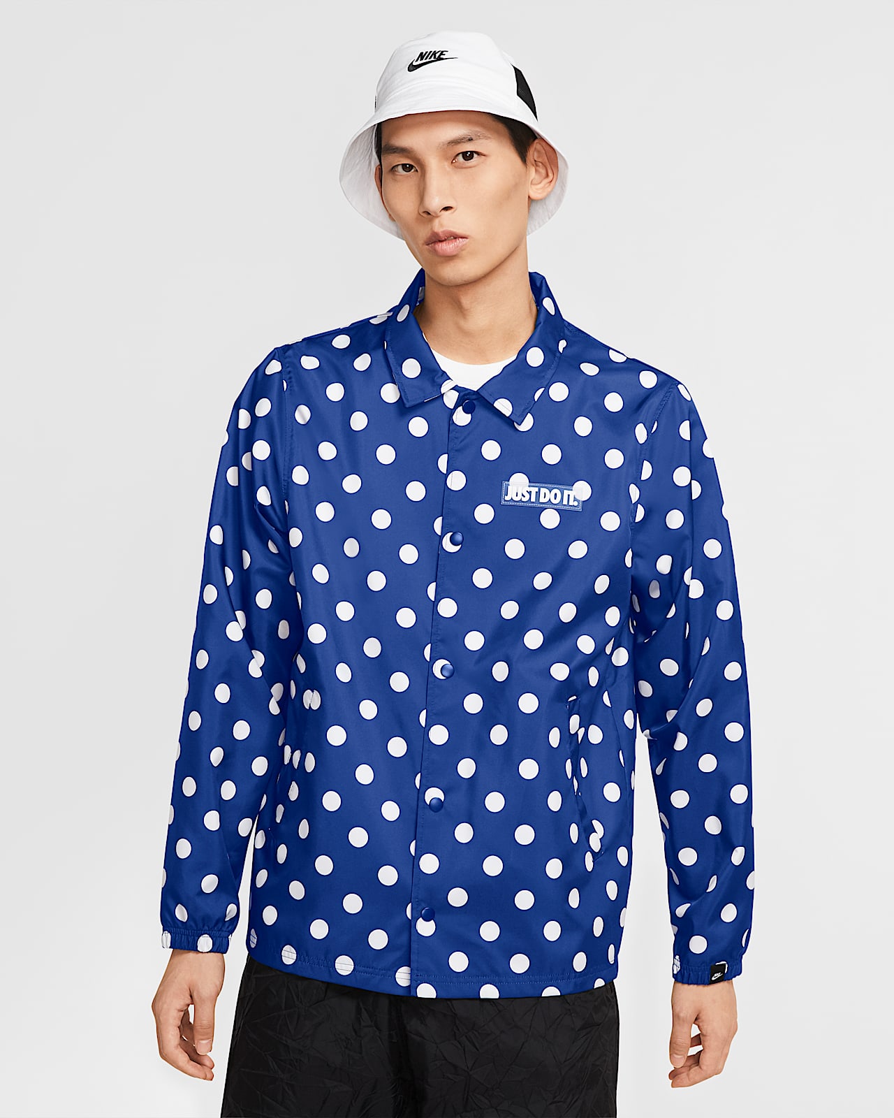 nike just do it woven jacket