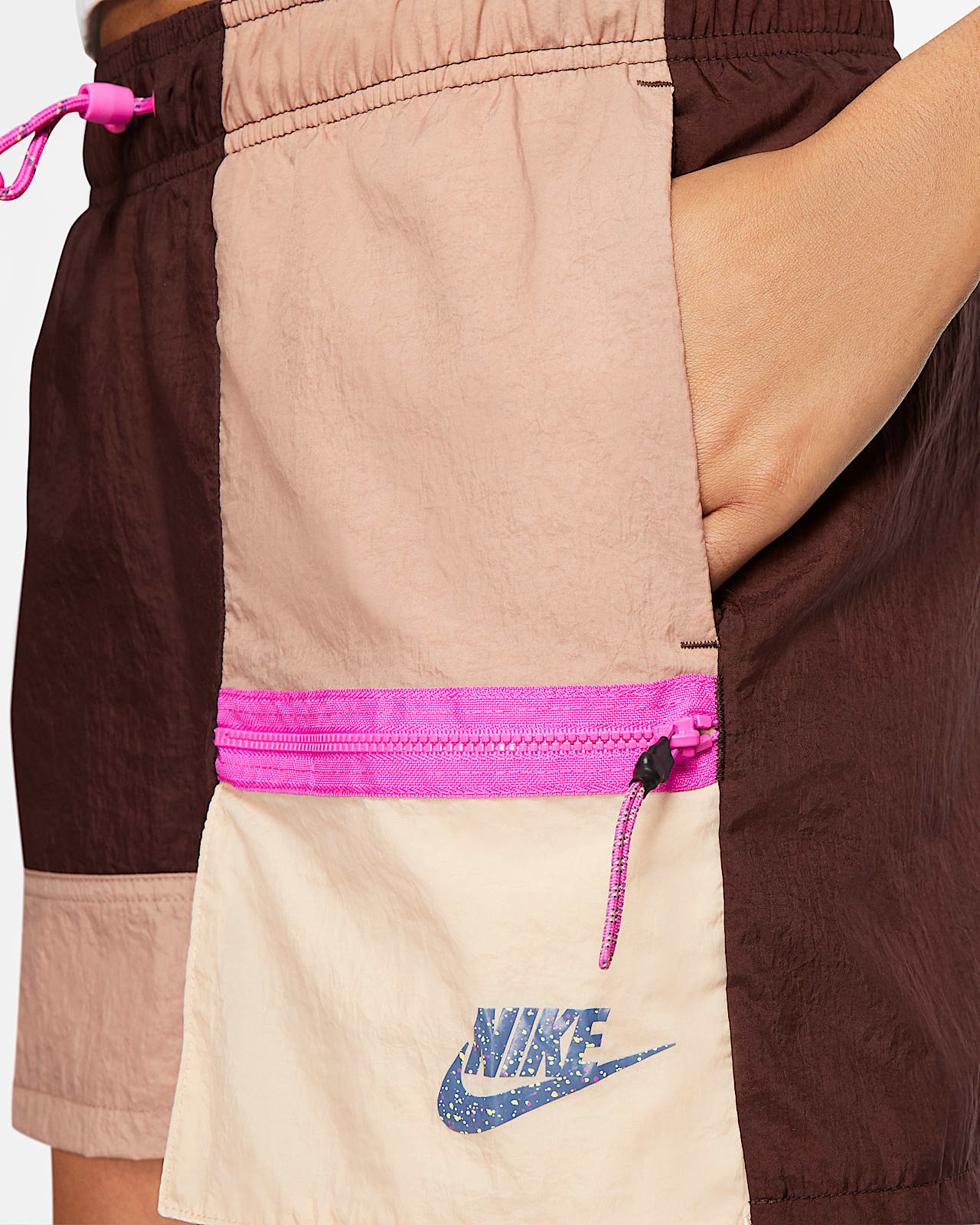 women's nike drawstring shorts