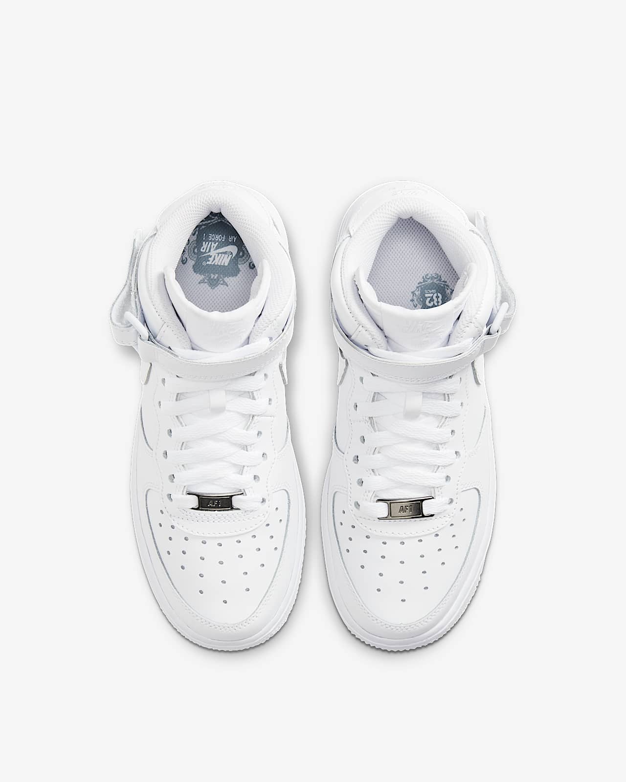 Calzado para niños talla grande Nike Air Force 1 Mid. Nike.com