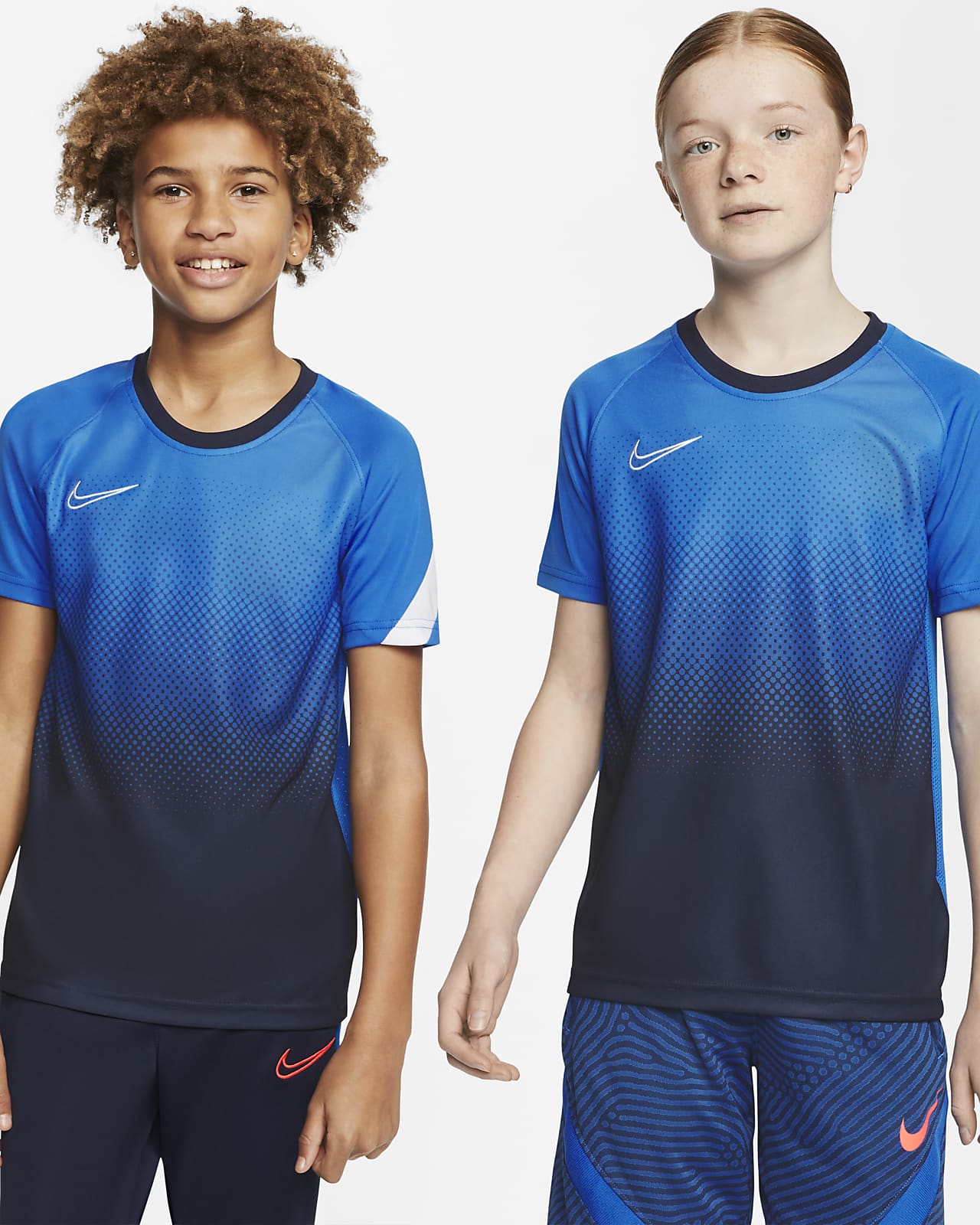 Haut de football à manches courtes Nike Dri-FIT Academy pour Enfant plus âgé