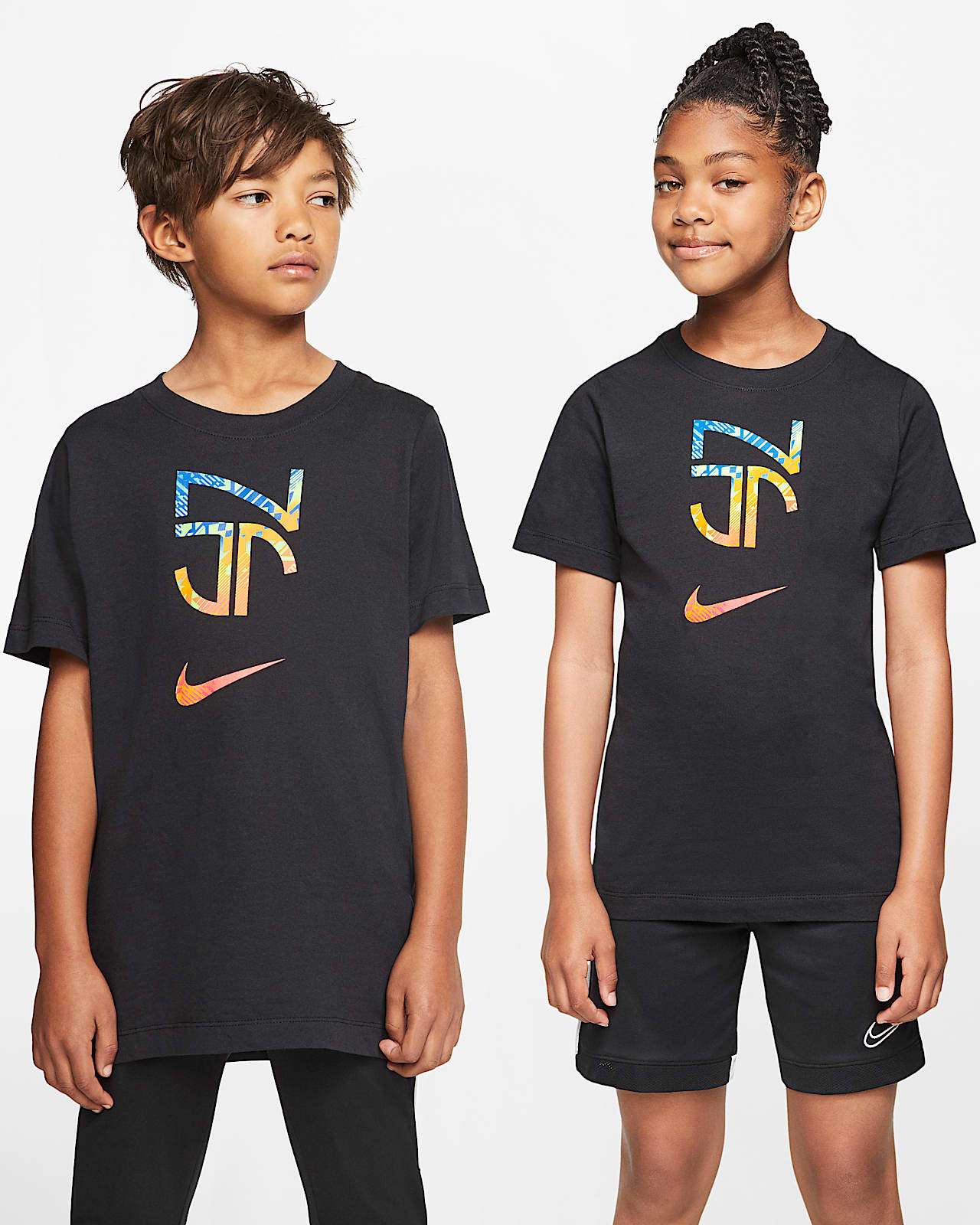 Nike Dri FIT Neymar Jr. fotball T skjorte til store barn Barn Fotball Overdeler og T skjorter. Nike NO