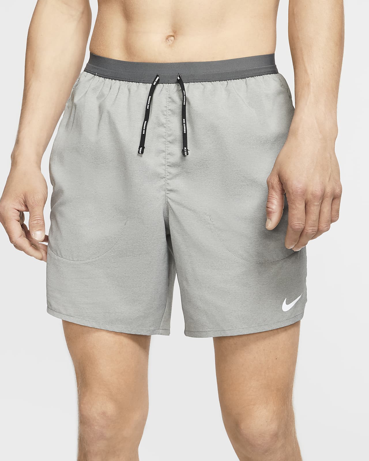 nike dri fit running shorts with built in briefs mens