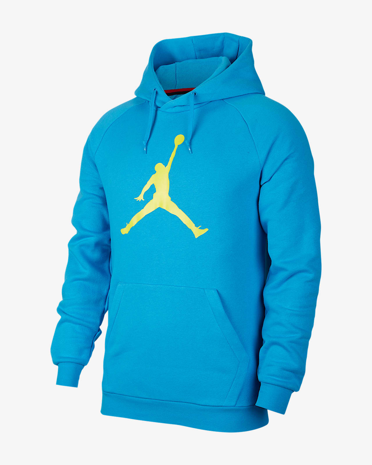 Jordan Jumpman Logo Men's Fleece Pullover Hoodie. Nike IN