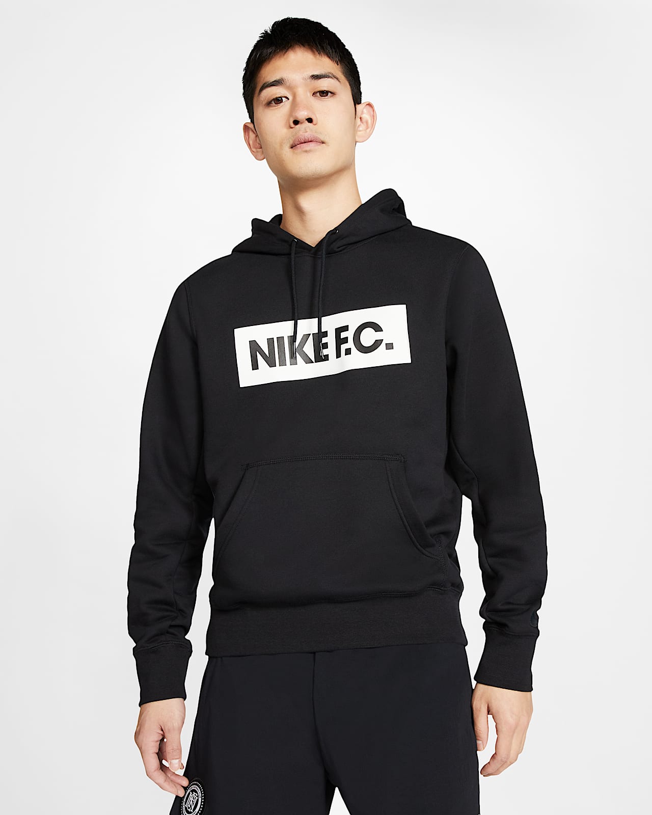 nike fc white hoodie