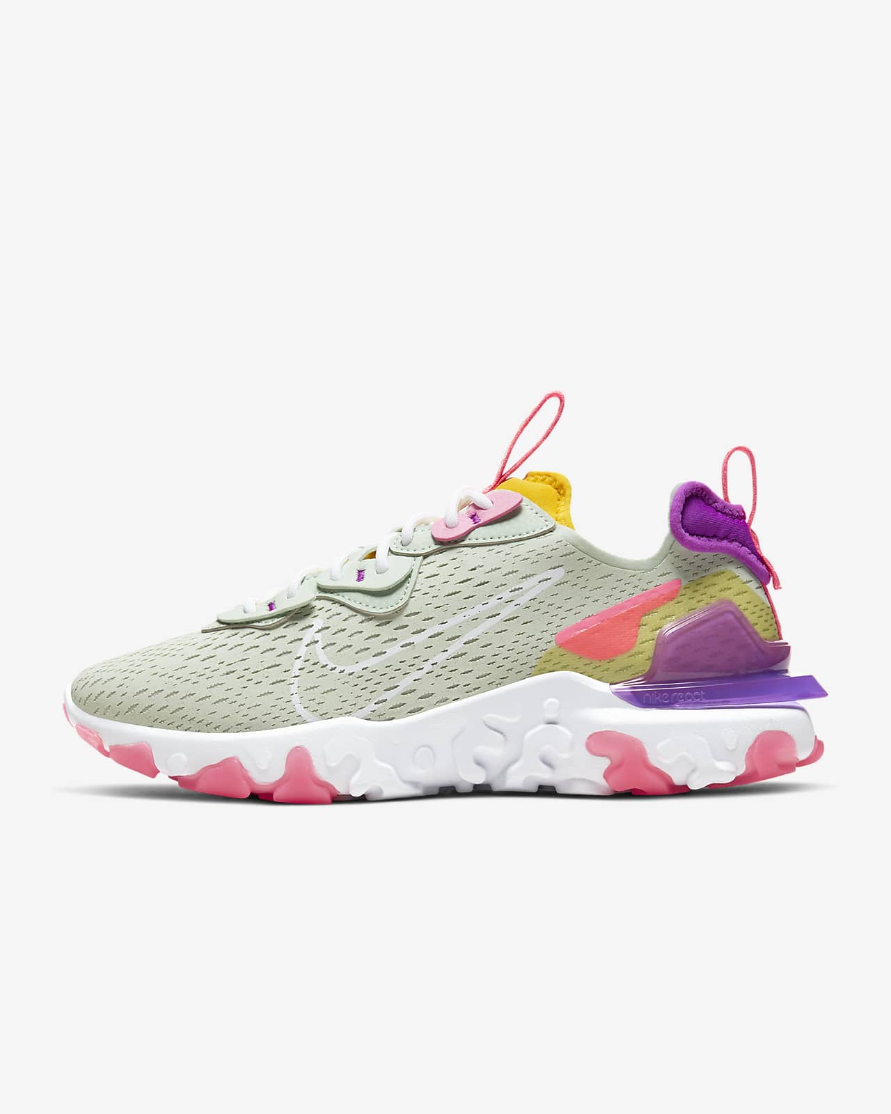 nike react womens pink