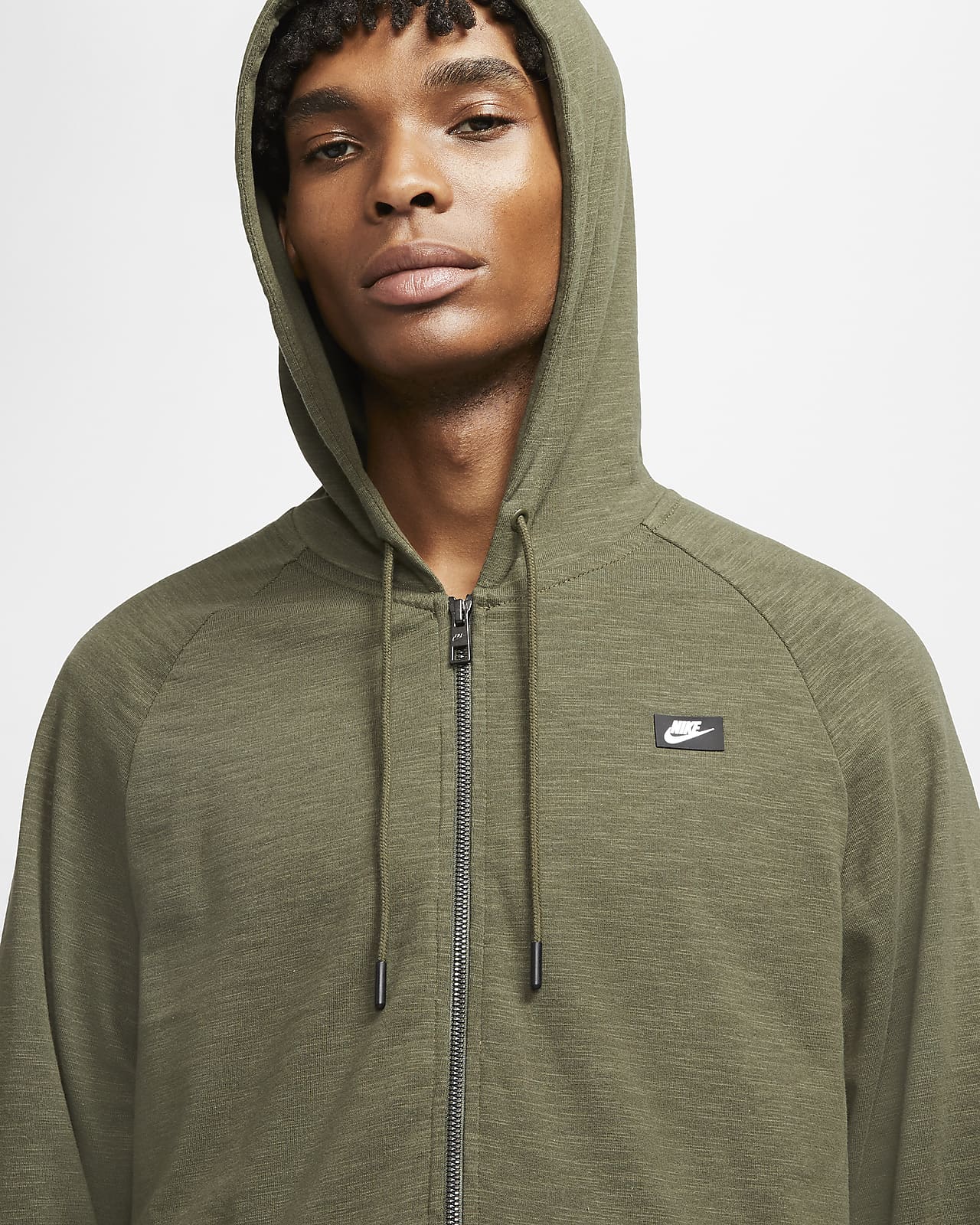 nike hoodie tan