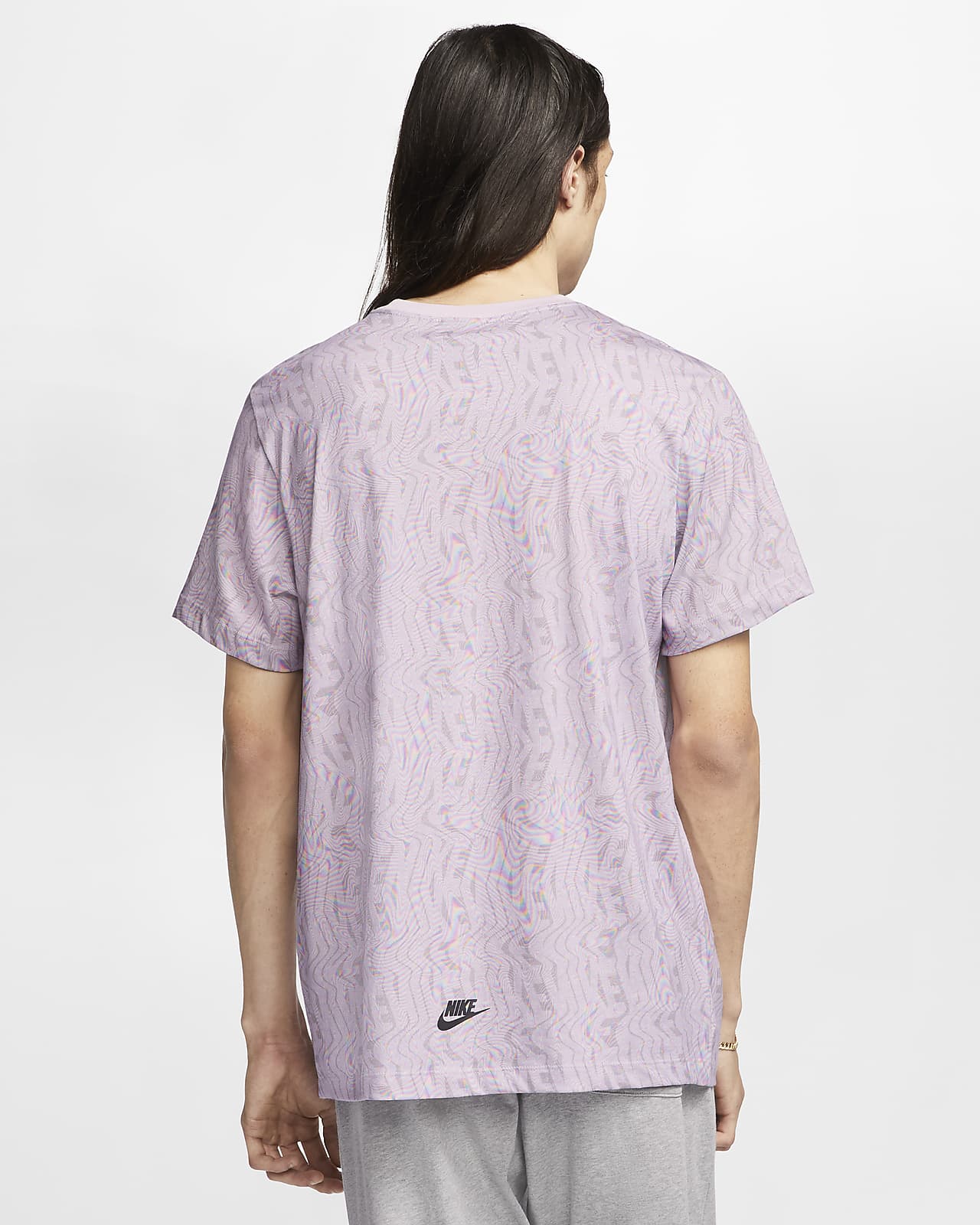 t shirt rose homme nike