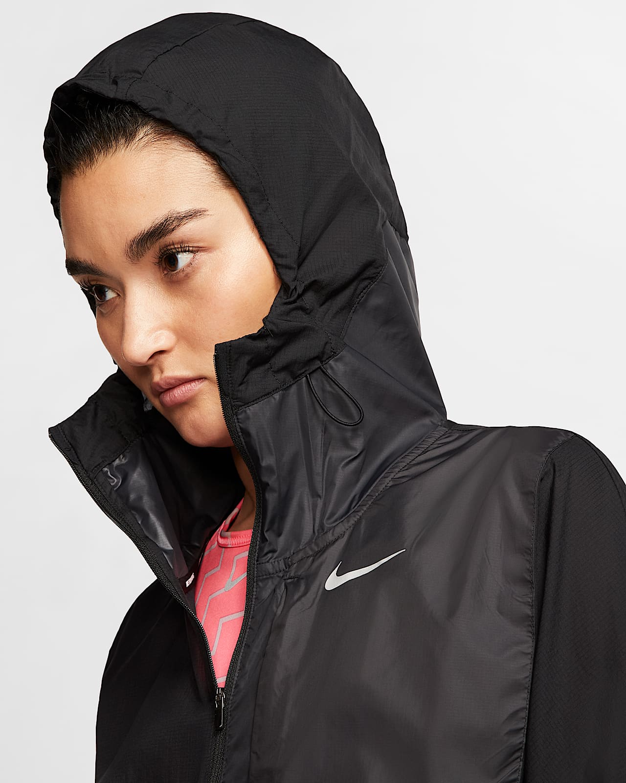 giacca running donna nike