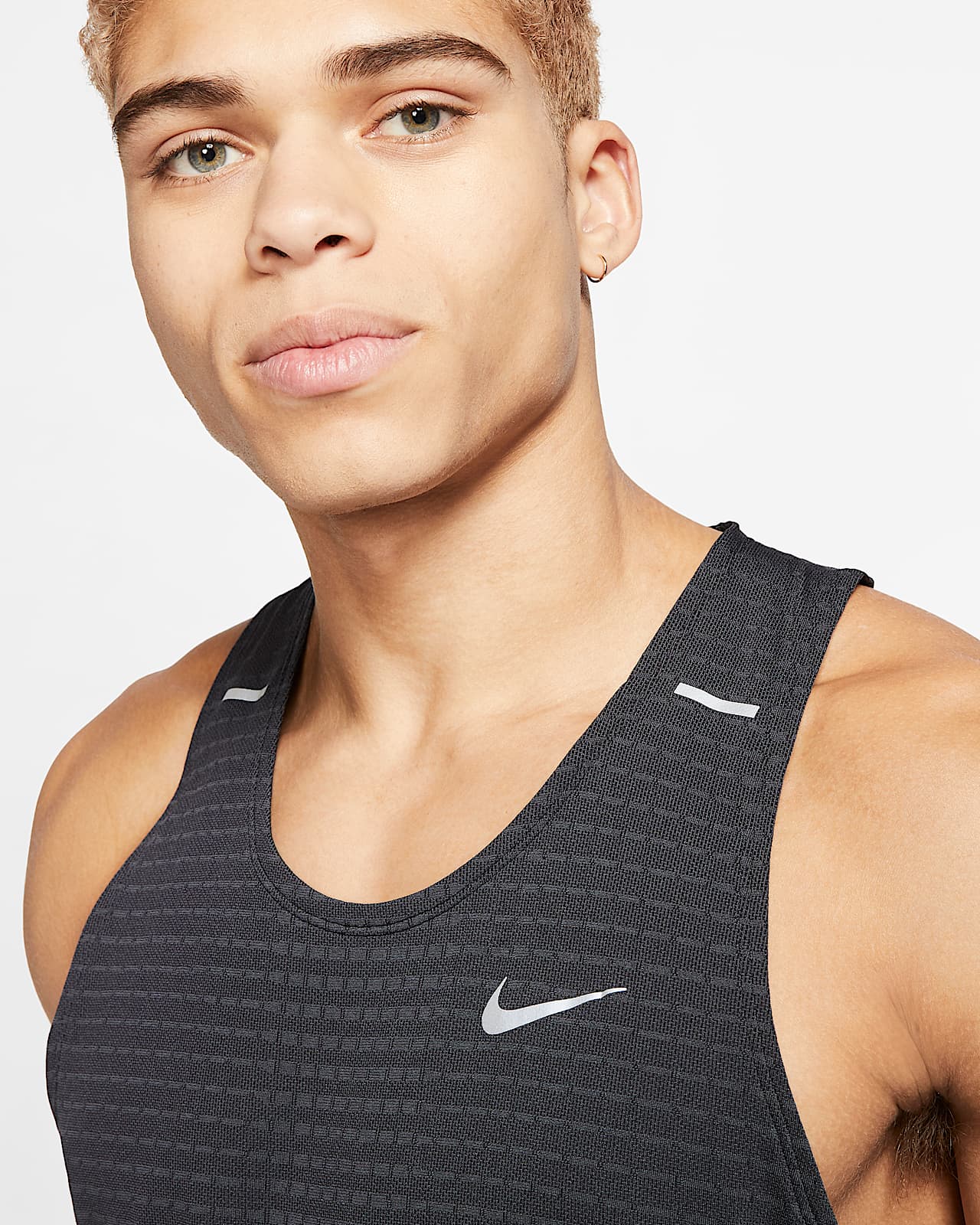 nike men's techknit ultra running tank top