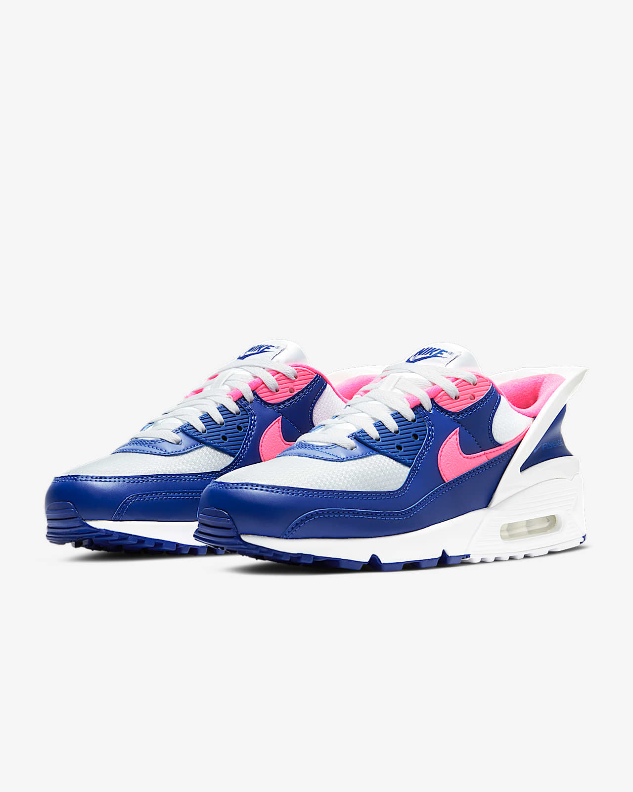 nike air max 90 flyease white and gold