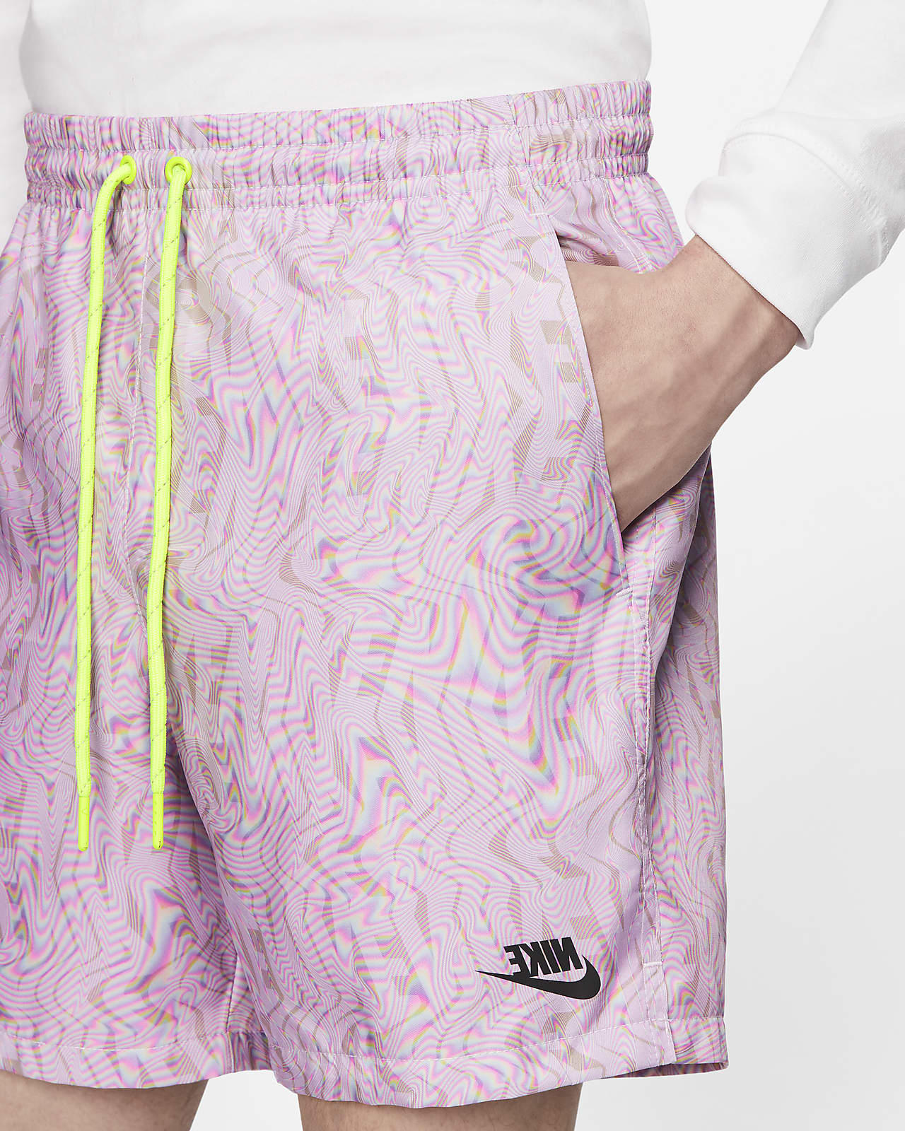 nike shorts men pink