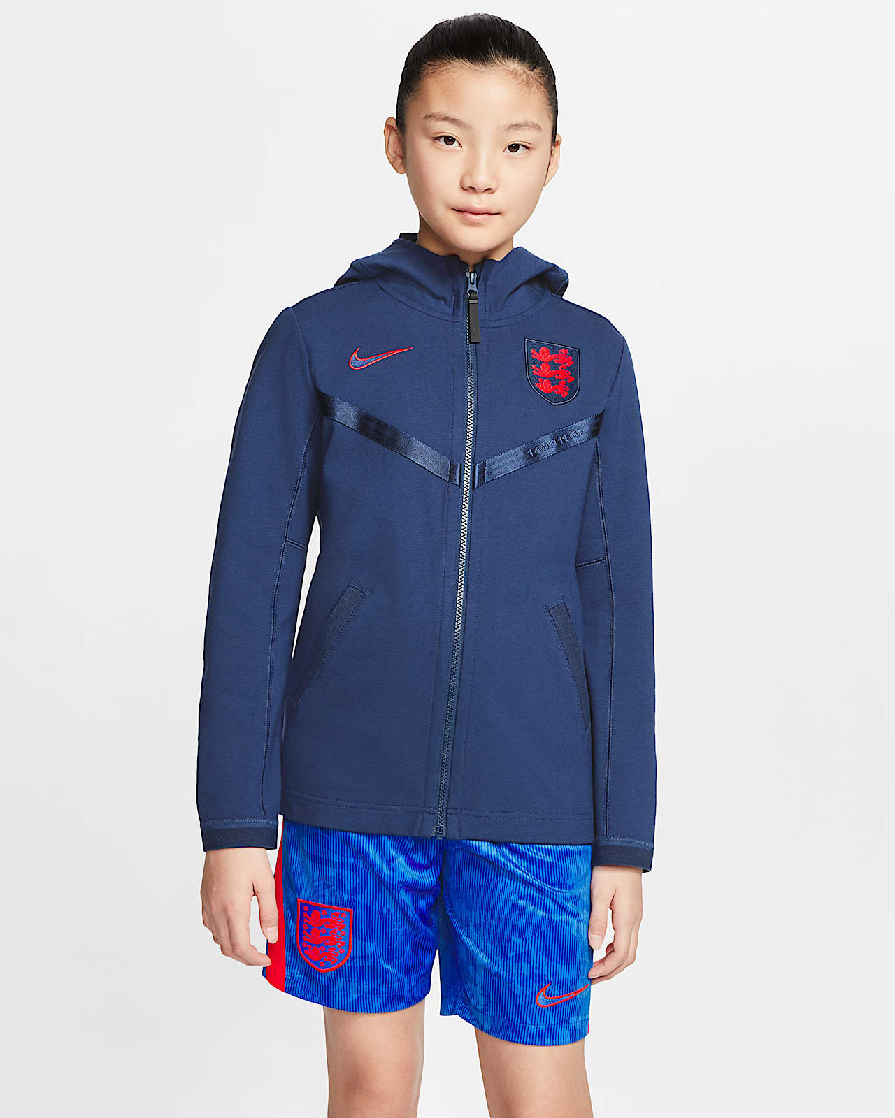 England Tech Pack fotball hettejakke til store barn. Nike NO Store barn Barn Fotball Hettegensere og gensere. Nike NO