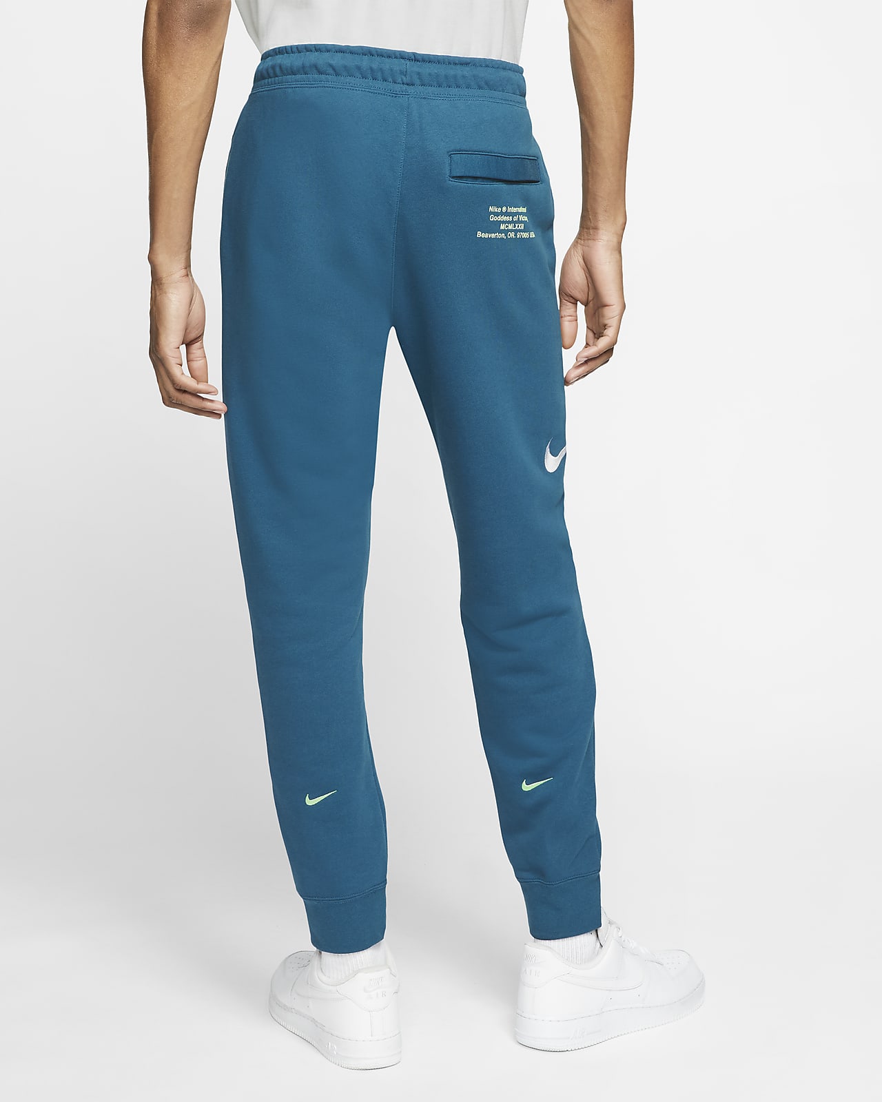 Nike Sportswear Swoosh Men's French Terry Trousers. Nike SA