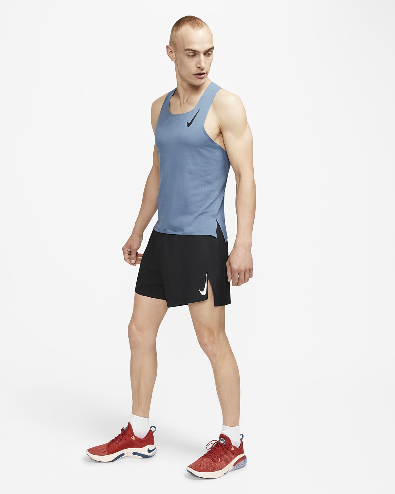 Nike Dri-FIT ADV AeroSwift Men's 10cm (approx.) Racing Shorts. Nike LU