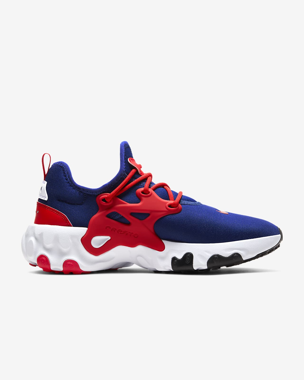 nike react red and blue