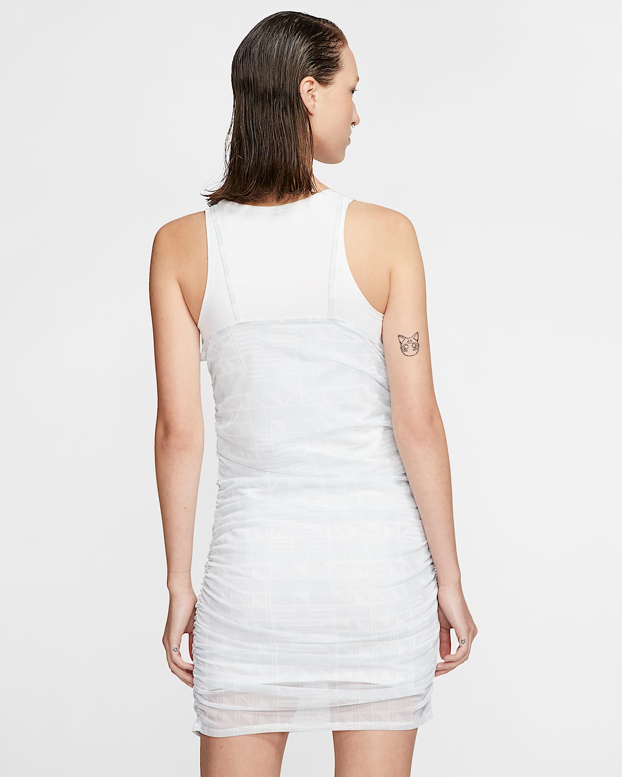 nike ruched dress