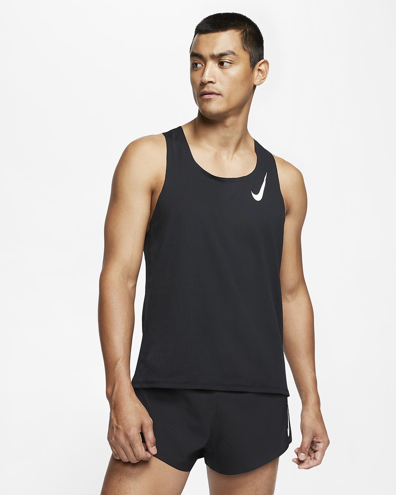 Camiseta sin mangas de running para hombre Nike AeroSwift. Nike.com