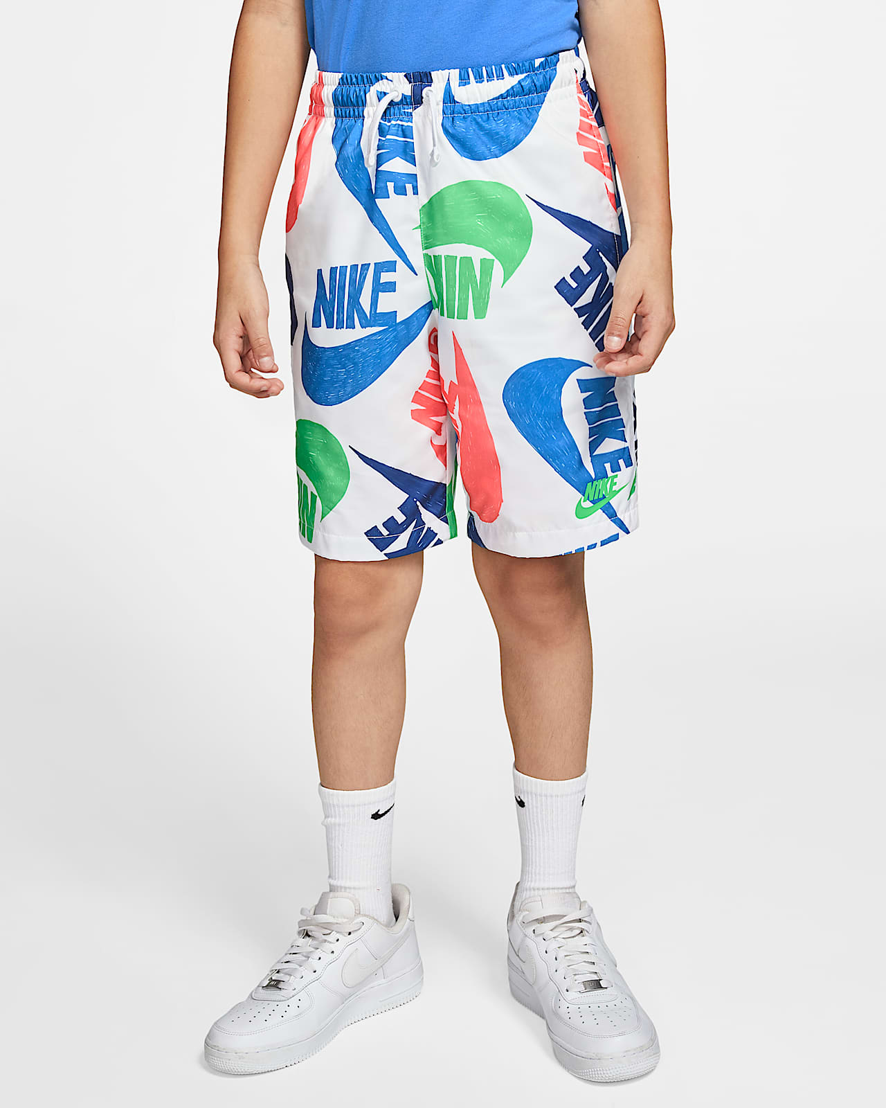 nike woven printed shorts