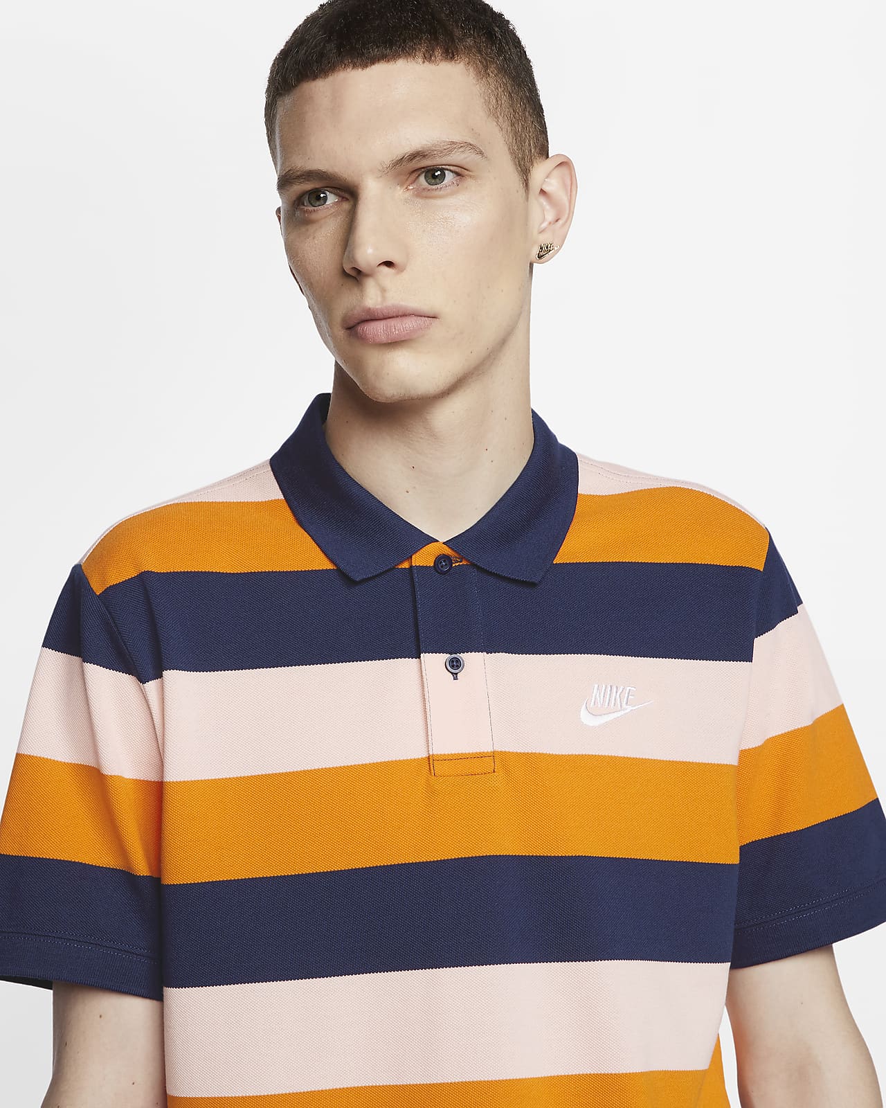 polo nike uomo arancione