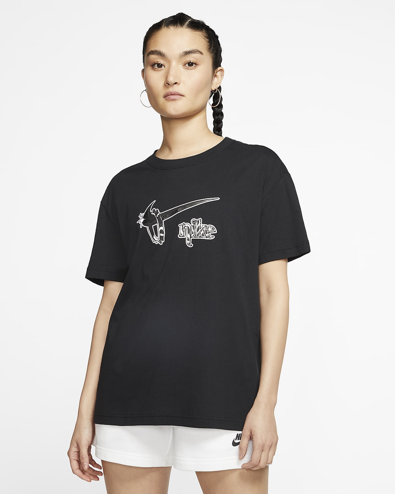 Nike公式 ナイキ スポーツウェア ウィメンズ ボーイフレンド フィット Tシャツ オンラインストア 通販サイト