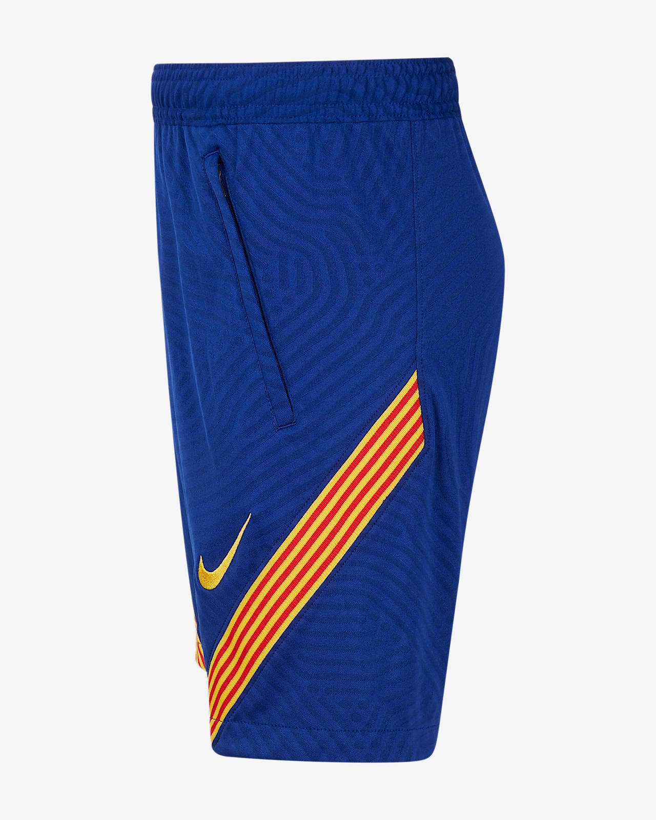 blue nike football shorts