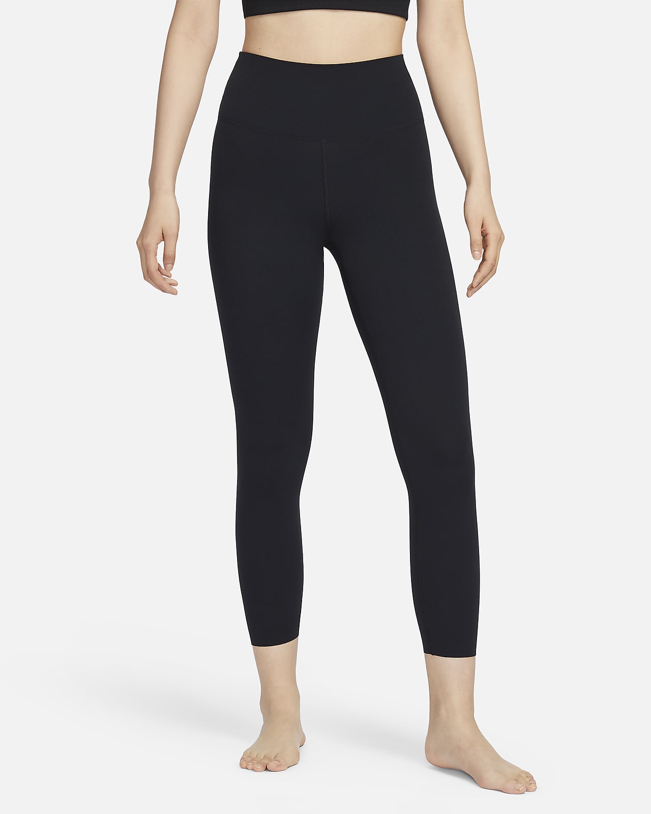 Leggings a 7/8 de cintura subida em Infinalon Nike Yoga Dri-FIT Luxe para mulher