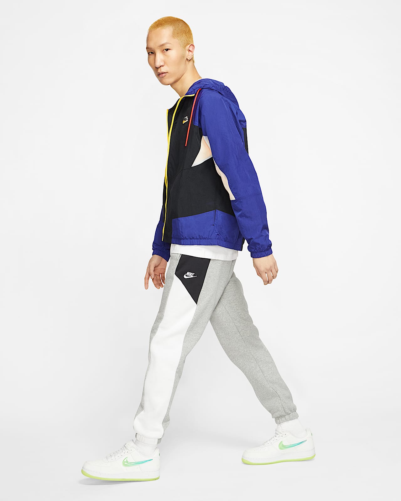 nike sportswear heritage woven jacket