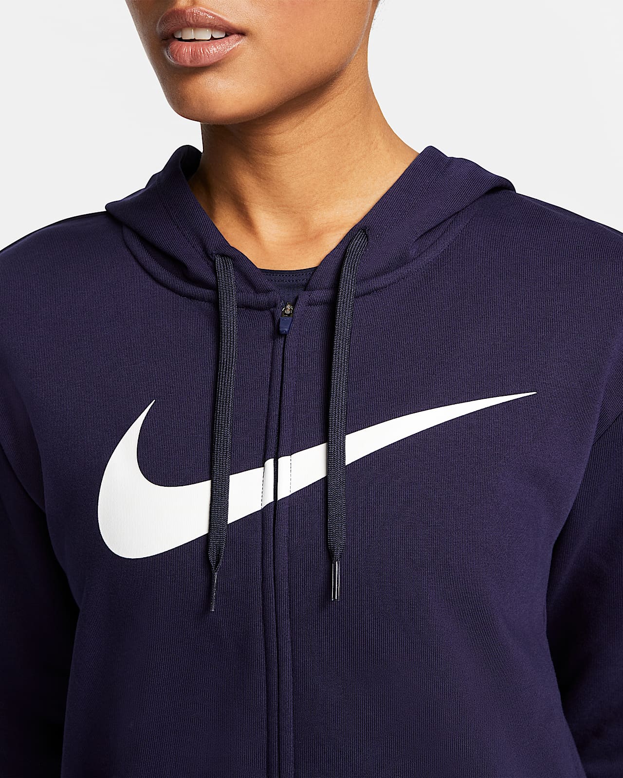 nike dri fit full zip hoody ladies