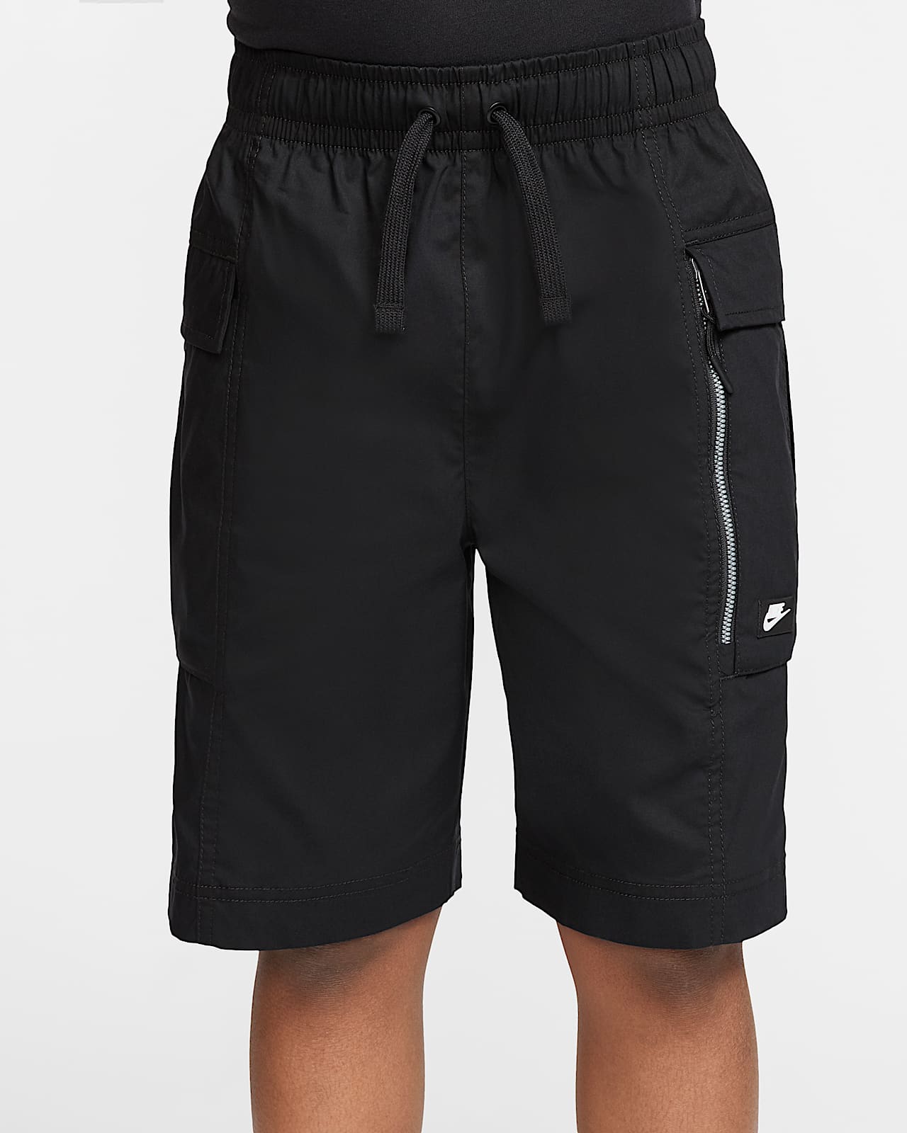 nike cargo shorts elastic waist