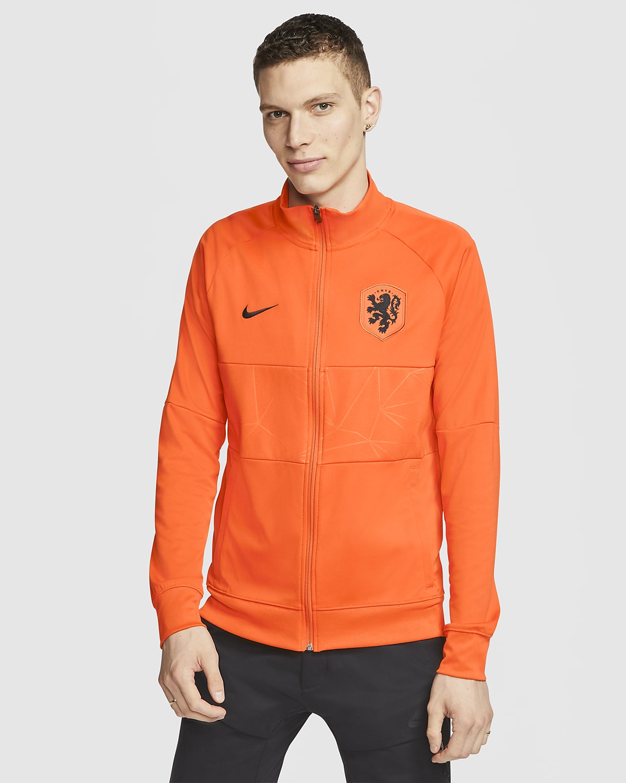 Netherlands Men's Football Jacket. Nike LU