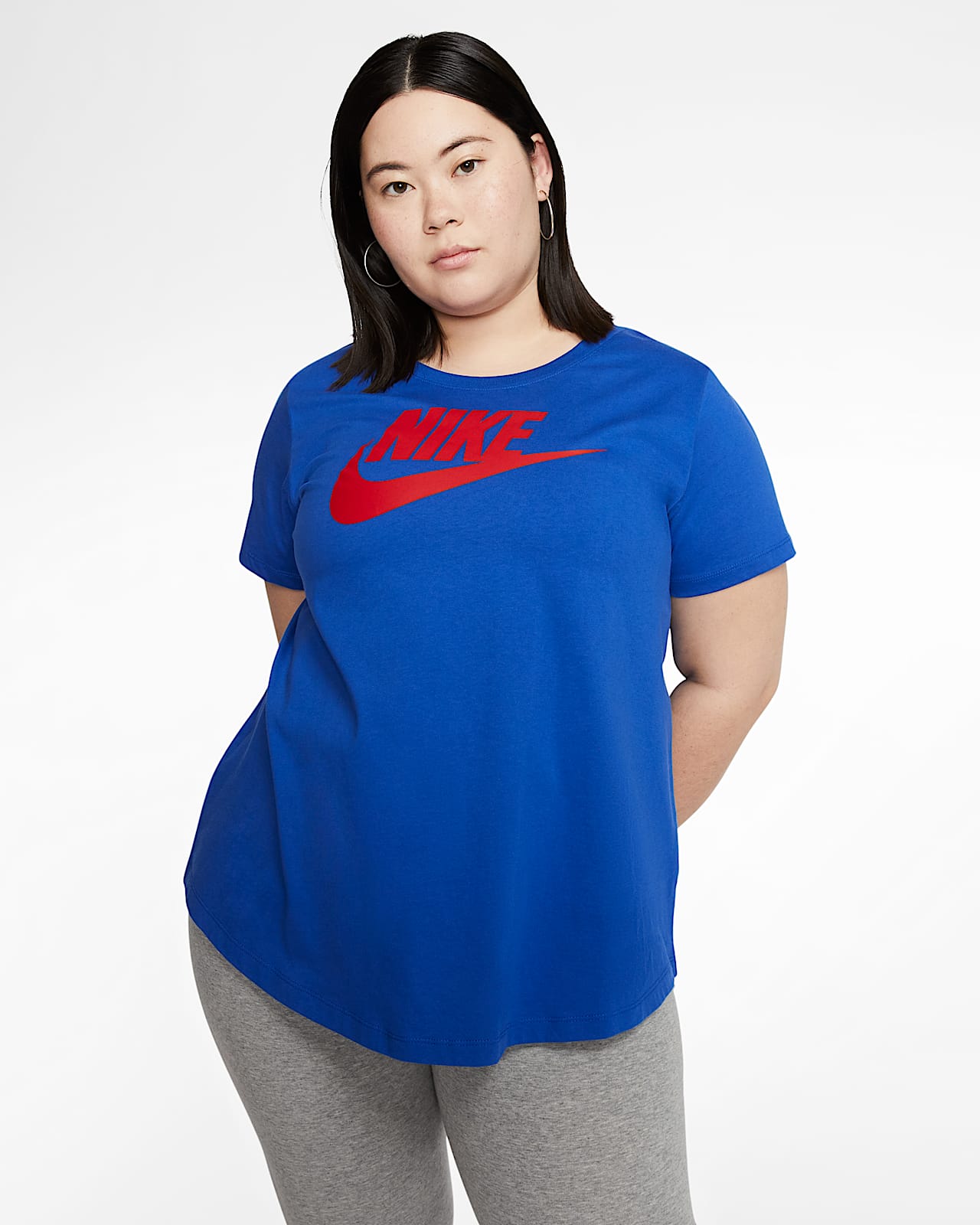 women's plus size nike t shirts