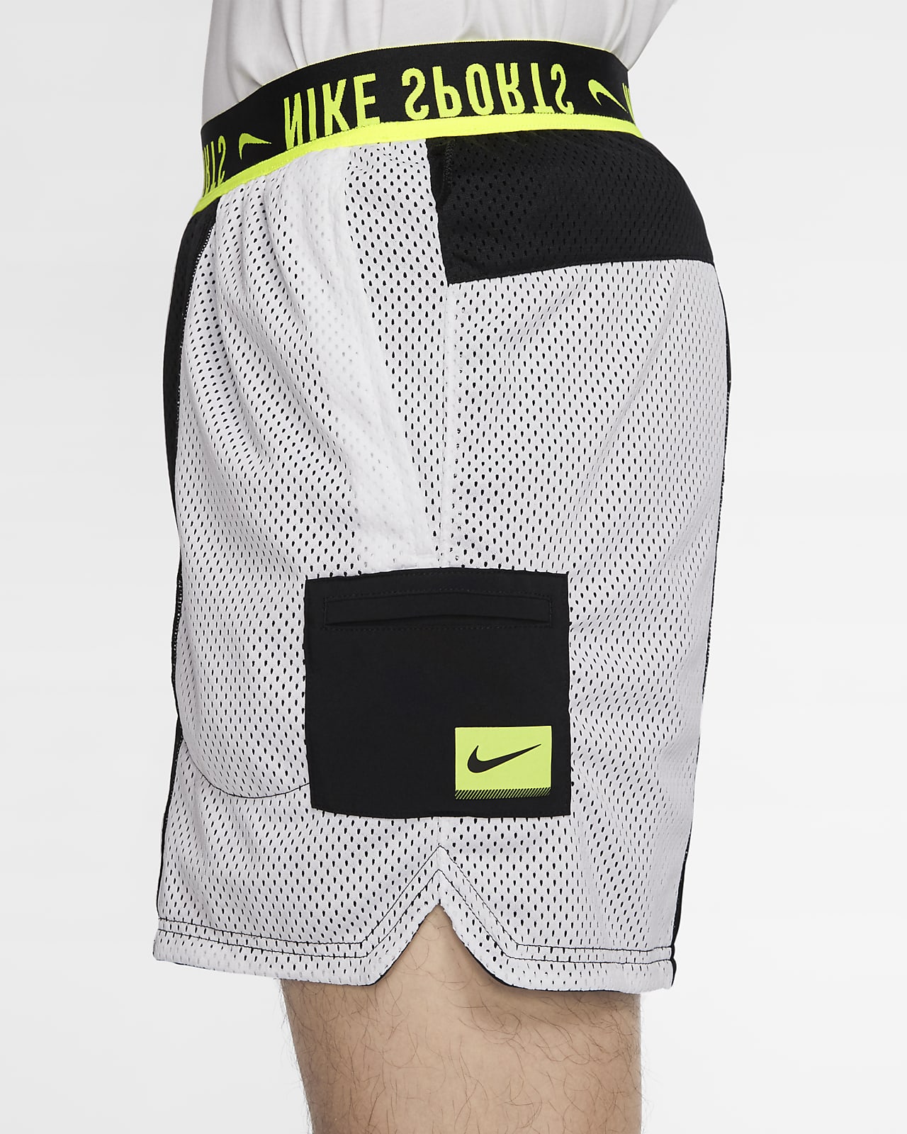 nike men's sport clash reversible training shorts