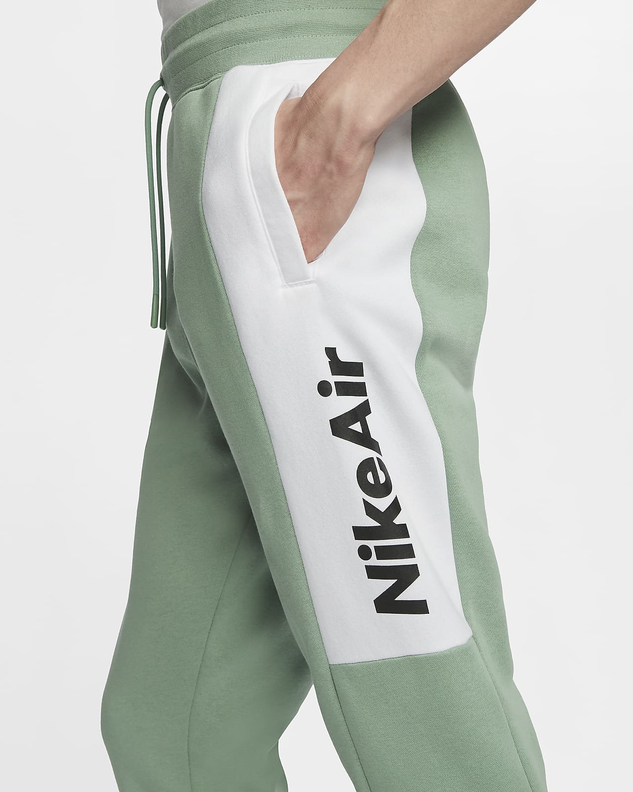 pantaloni nike uomo verde