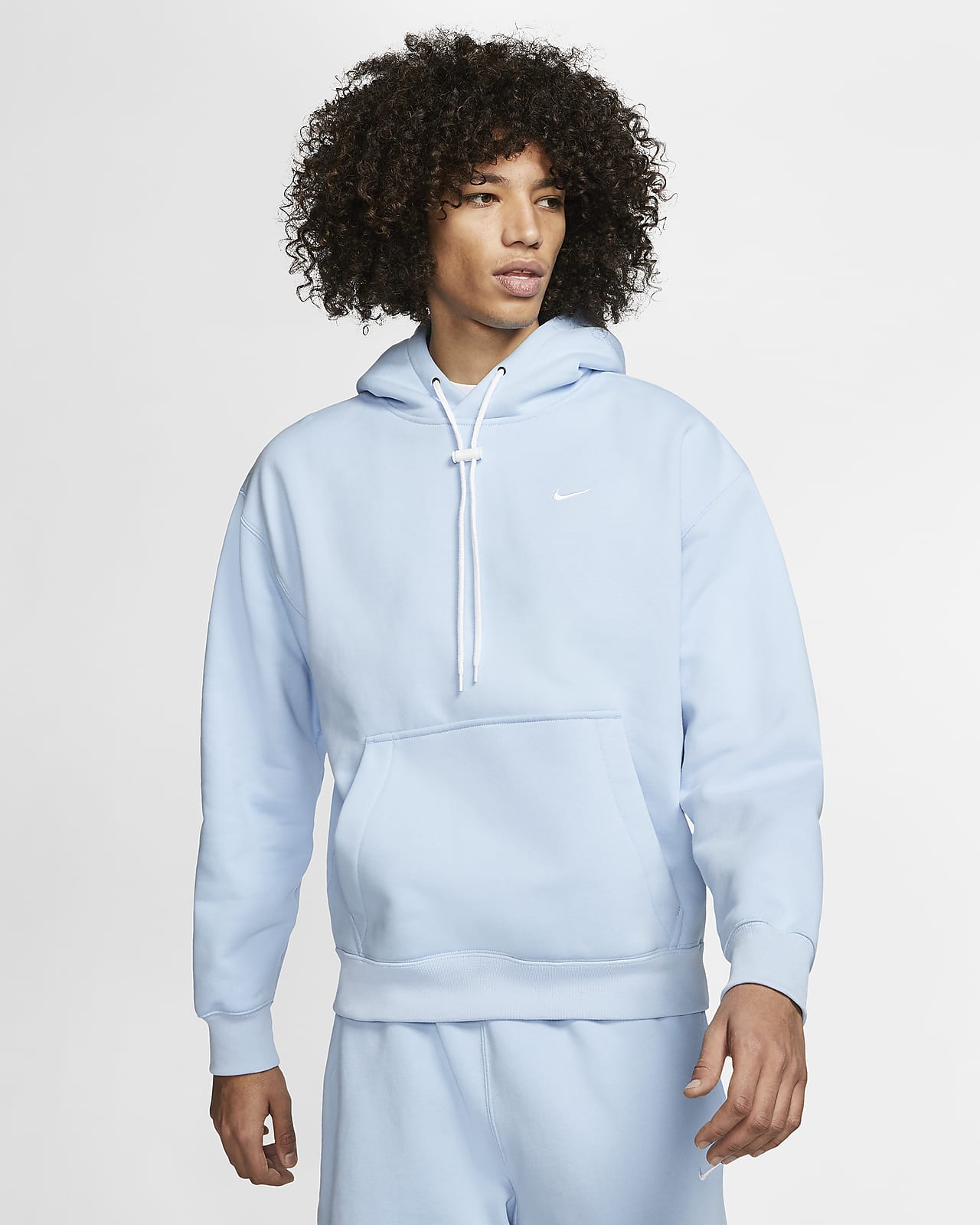 nikelab hoodie blue