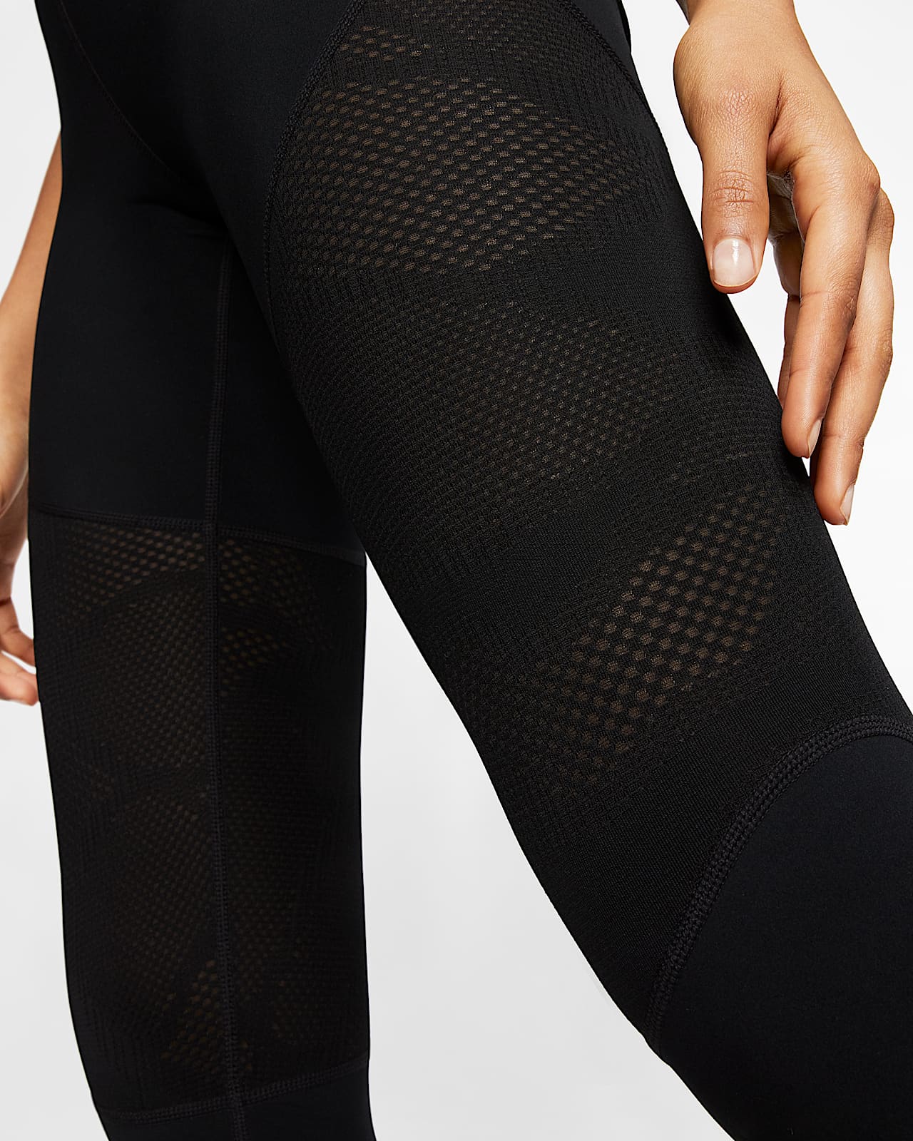 nike women's pro cropped leggings