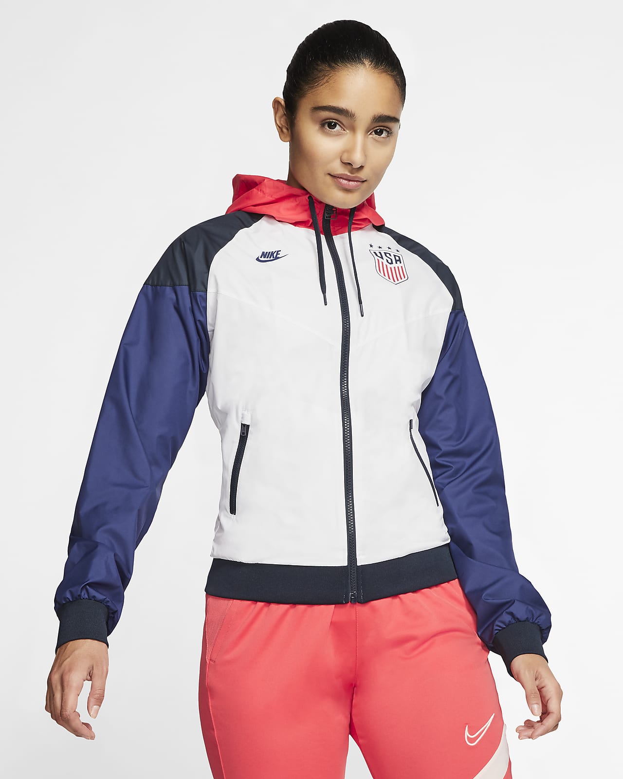 Chamarra para mujer U.S. Windrunner. Nike.com