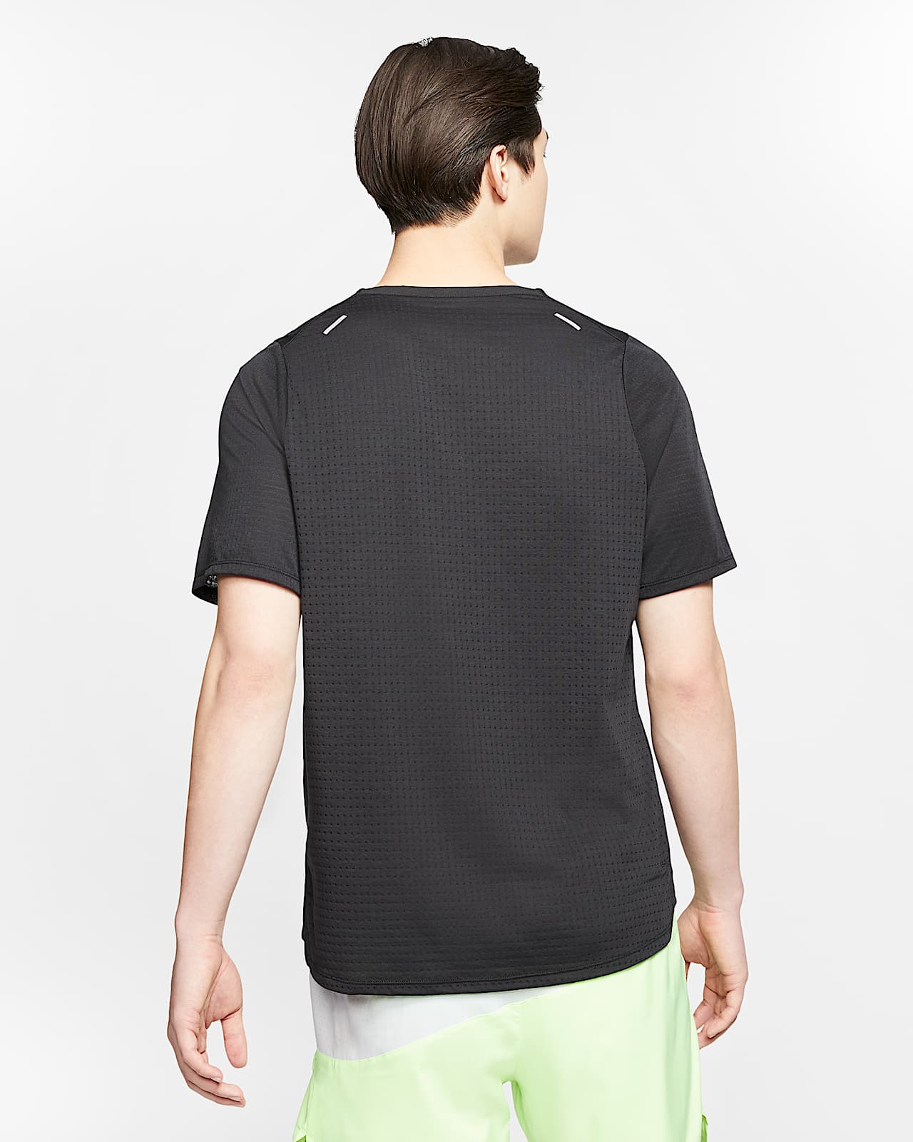 nike black running top