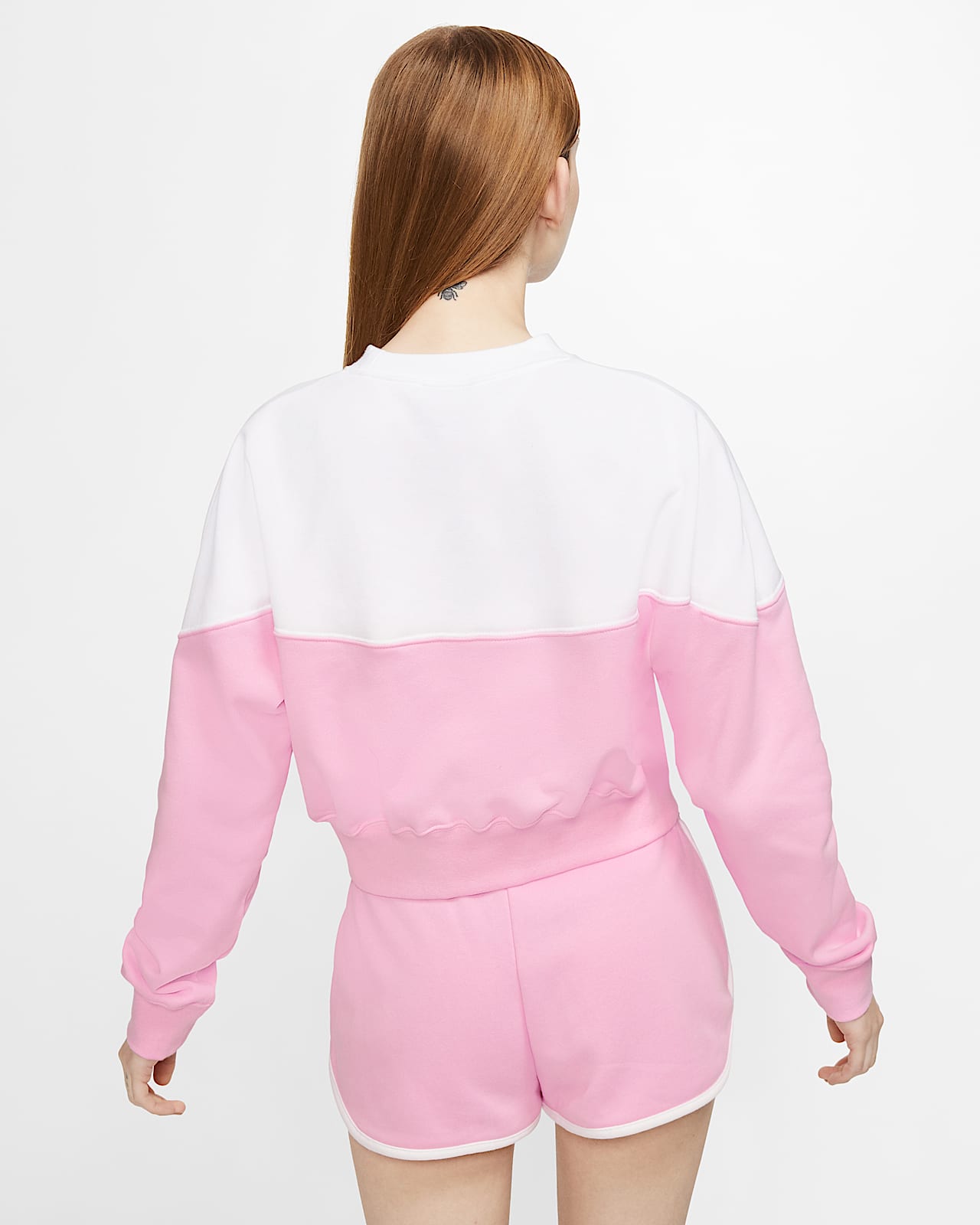 Nike sportswear cheap heritage fleece crew