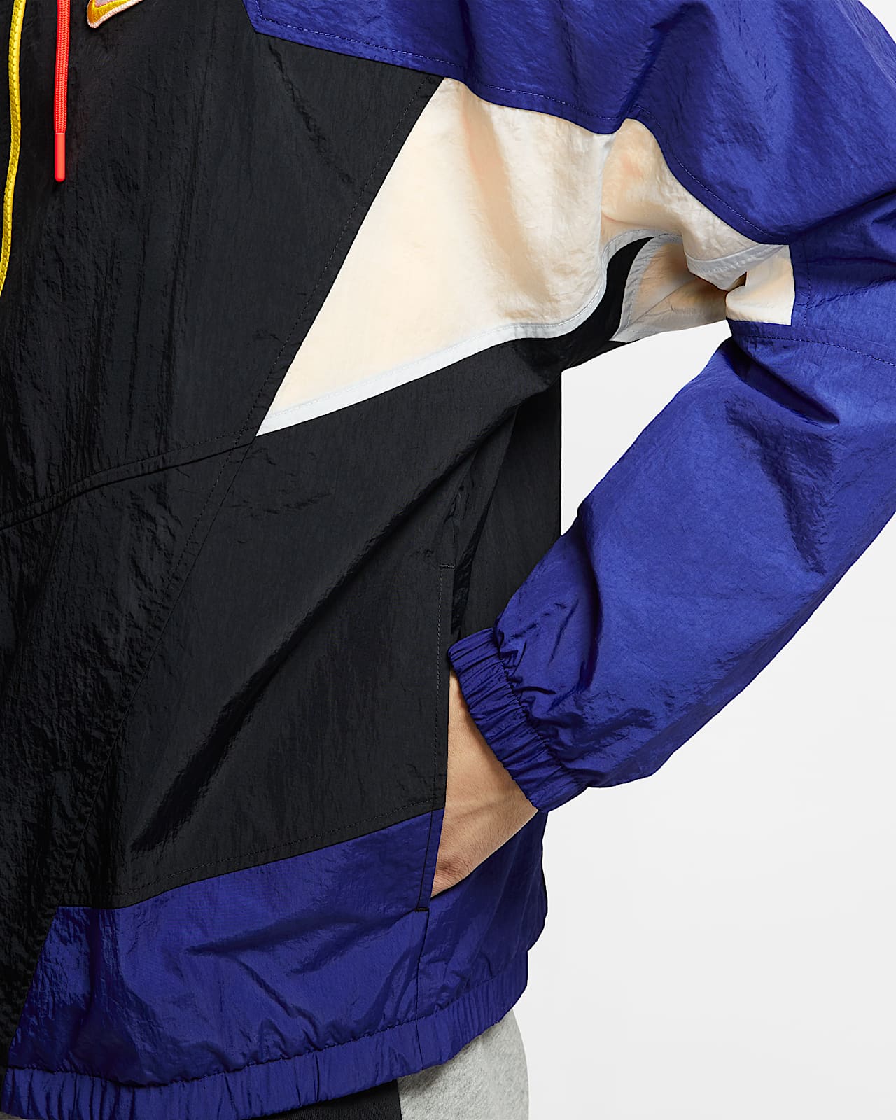 nike men's windrunner colorblock jacket
