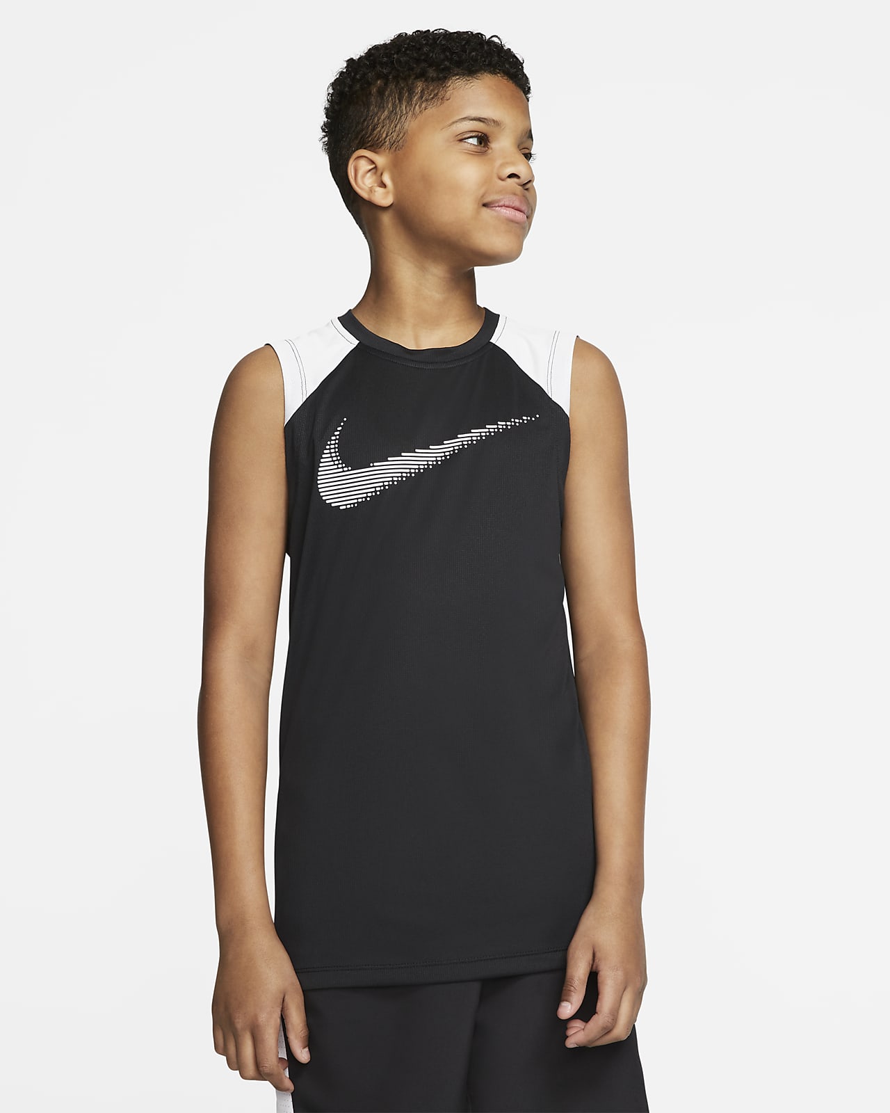 nike boys sleeveless shirt