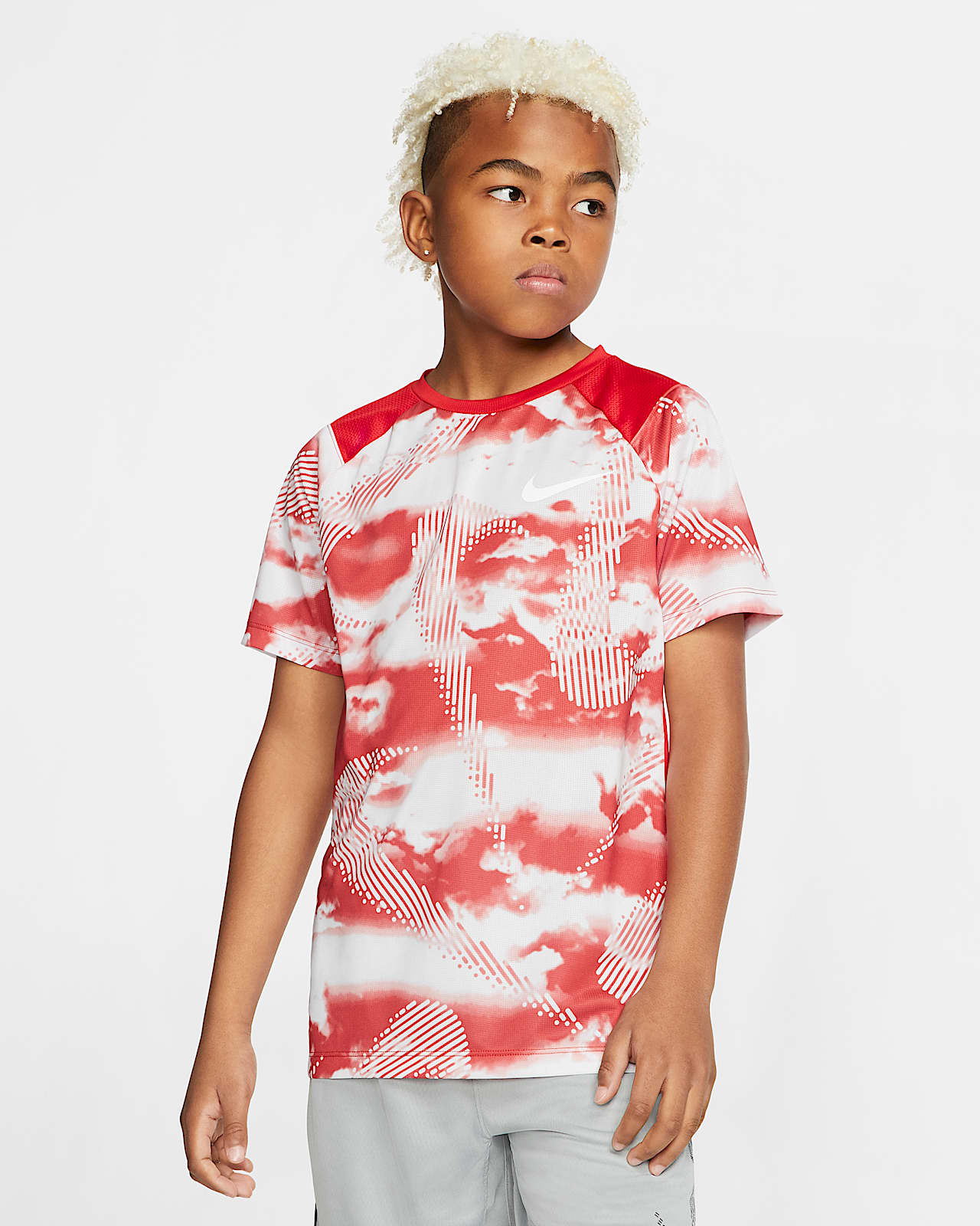 kids nike training top
