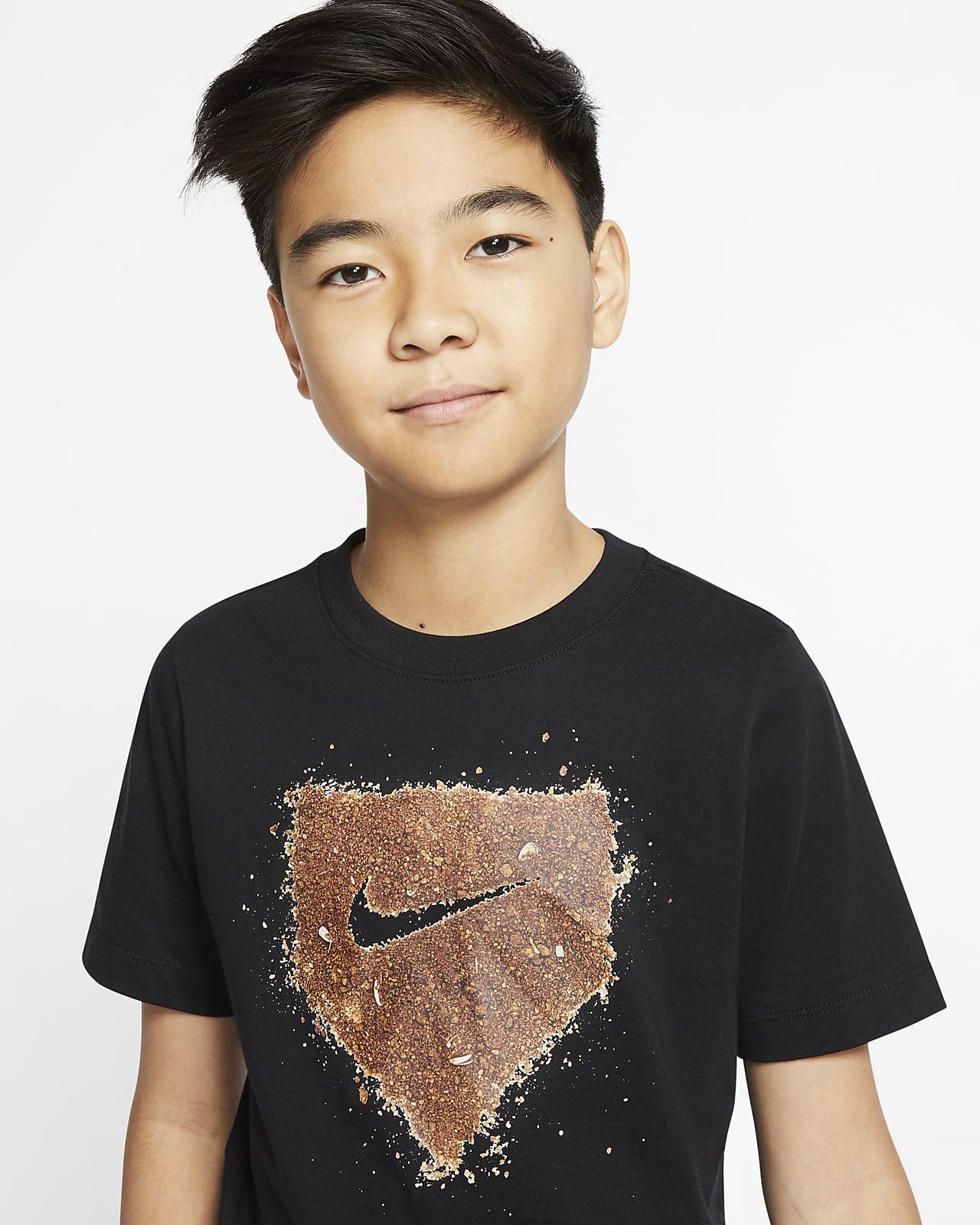 black and tan nike shirt